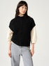 Ärmellose Strickjacke