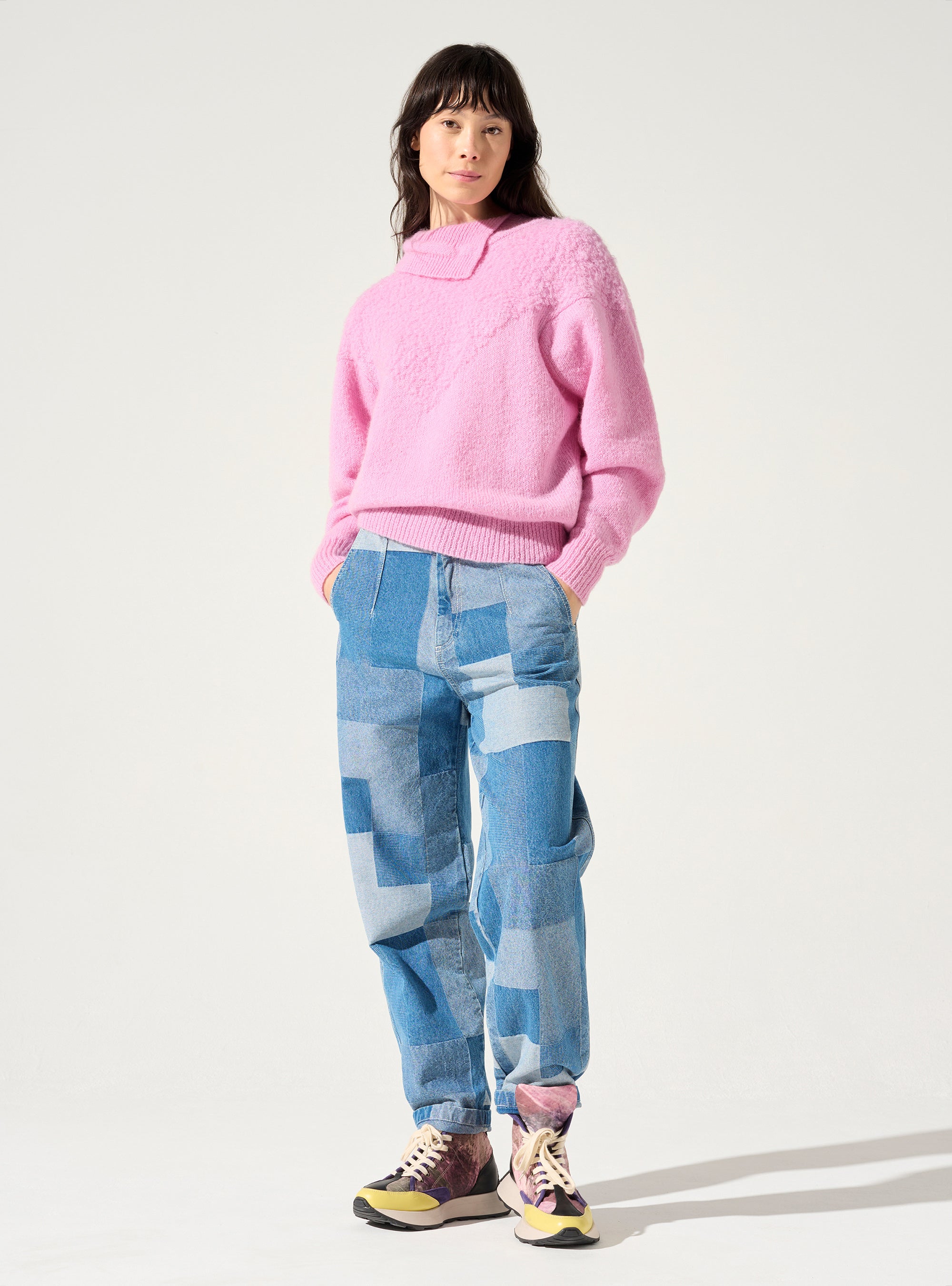 Collared sweater