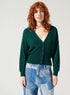 V-neck cardigan