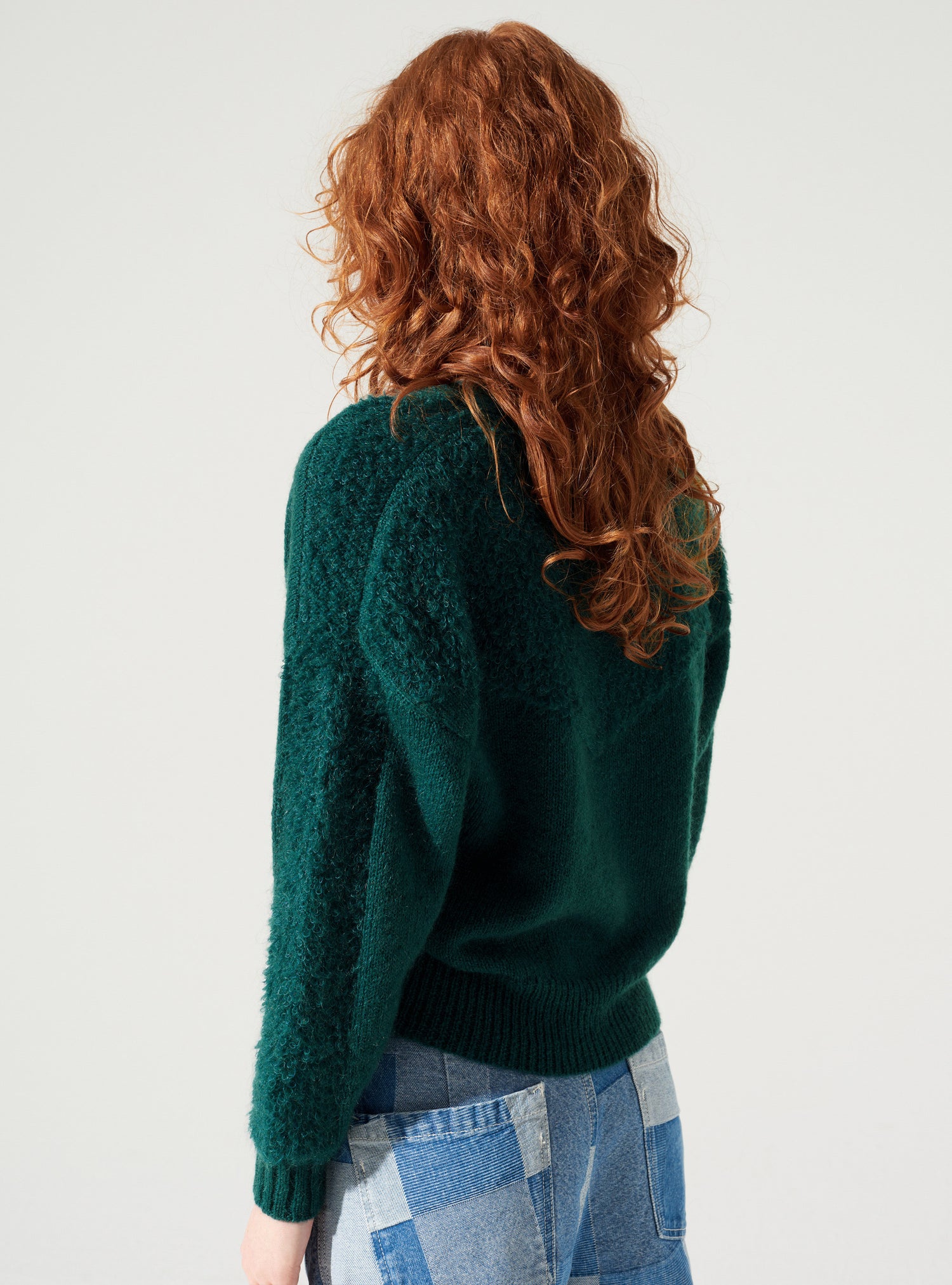 V-neck cardigan
