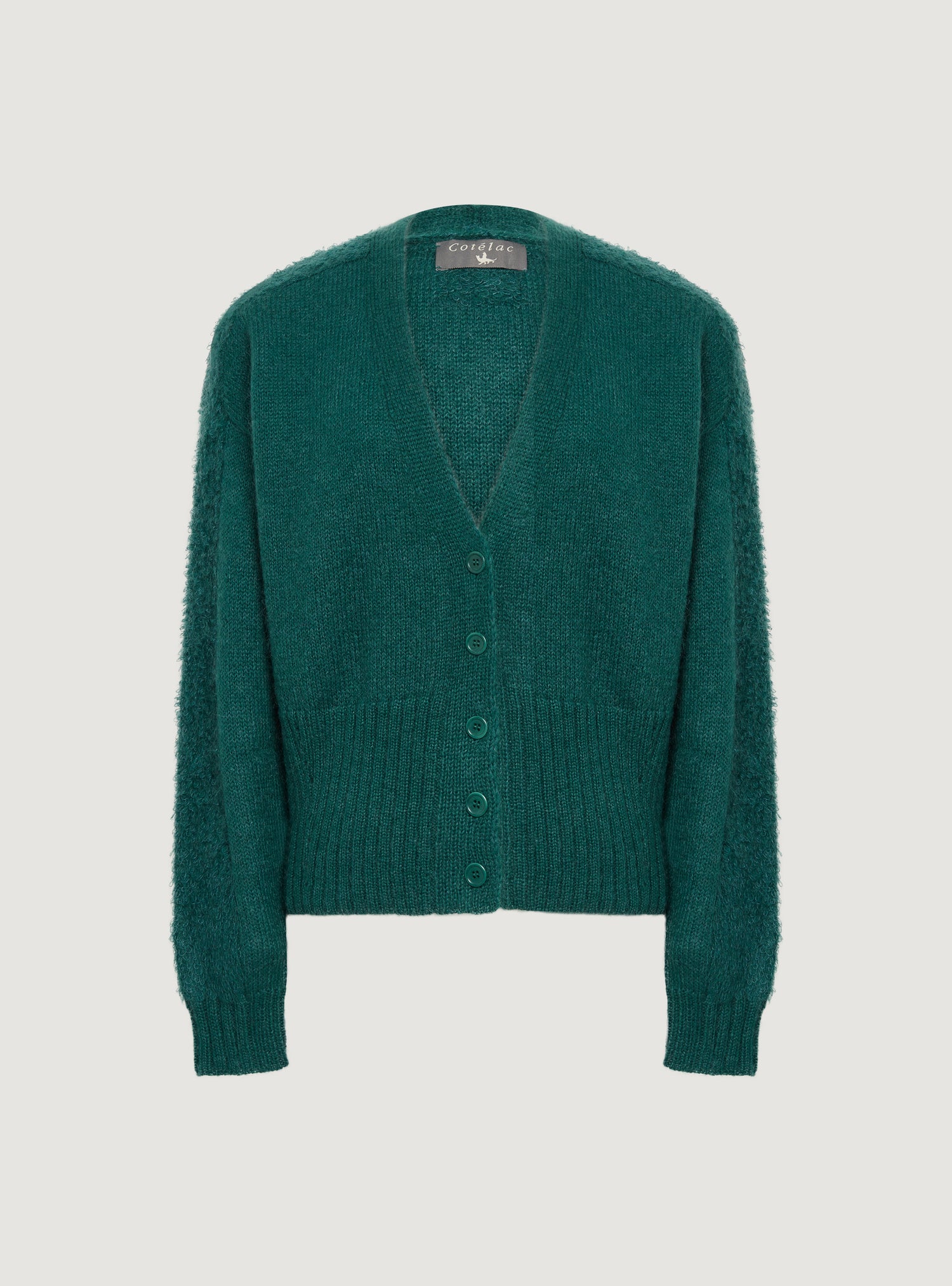 V-neck cardigan