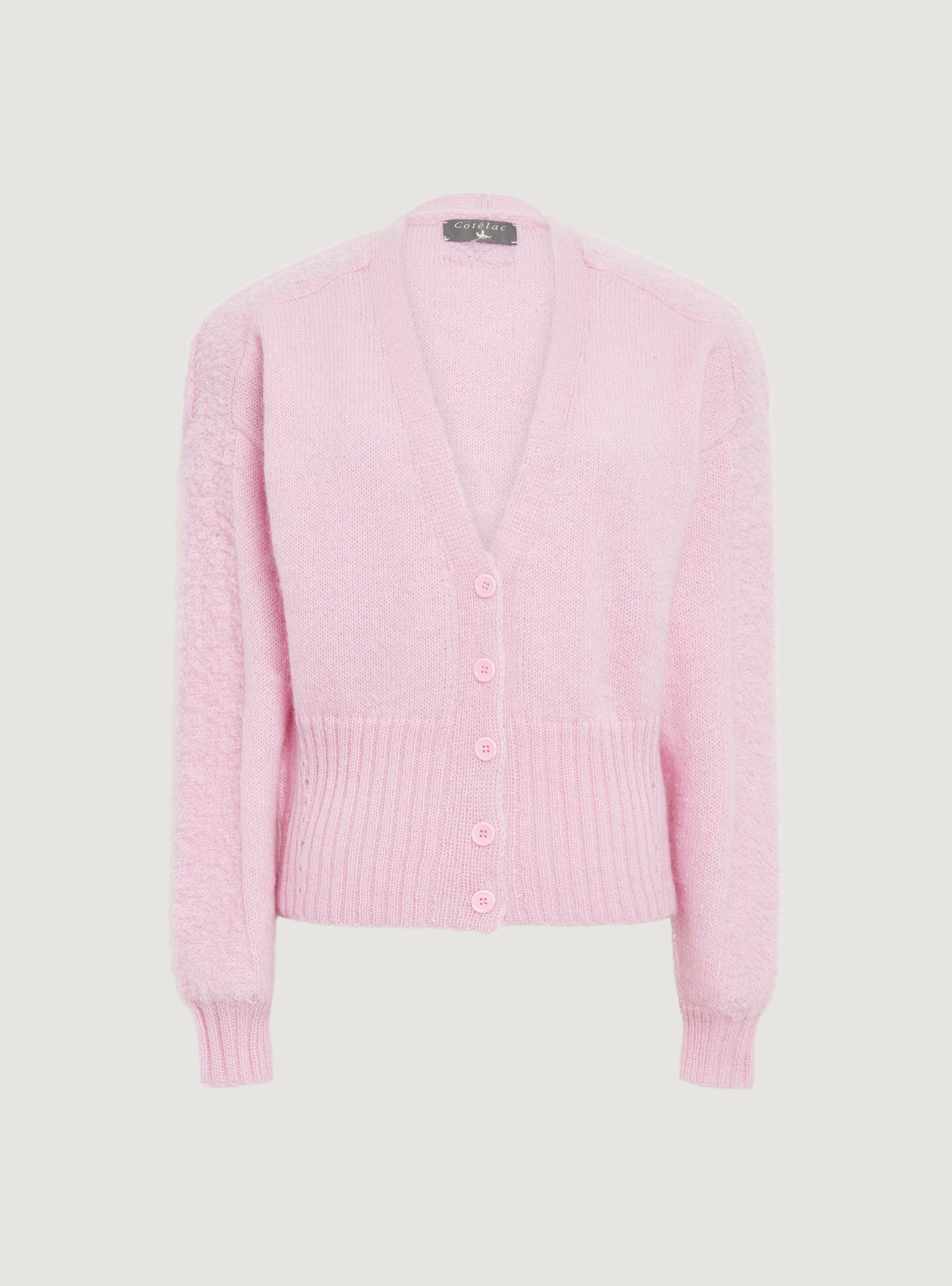 V-neck cardigan