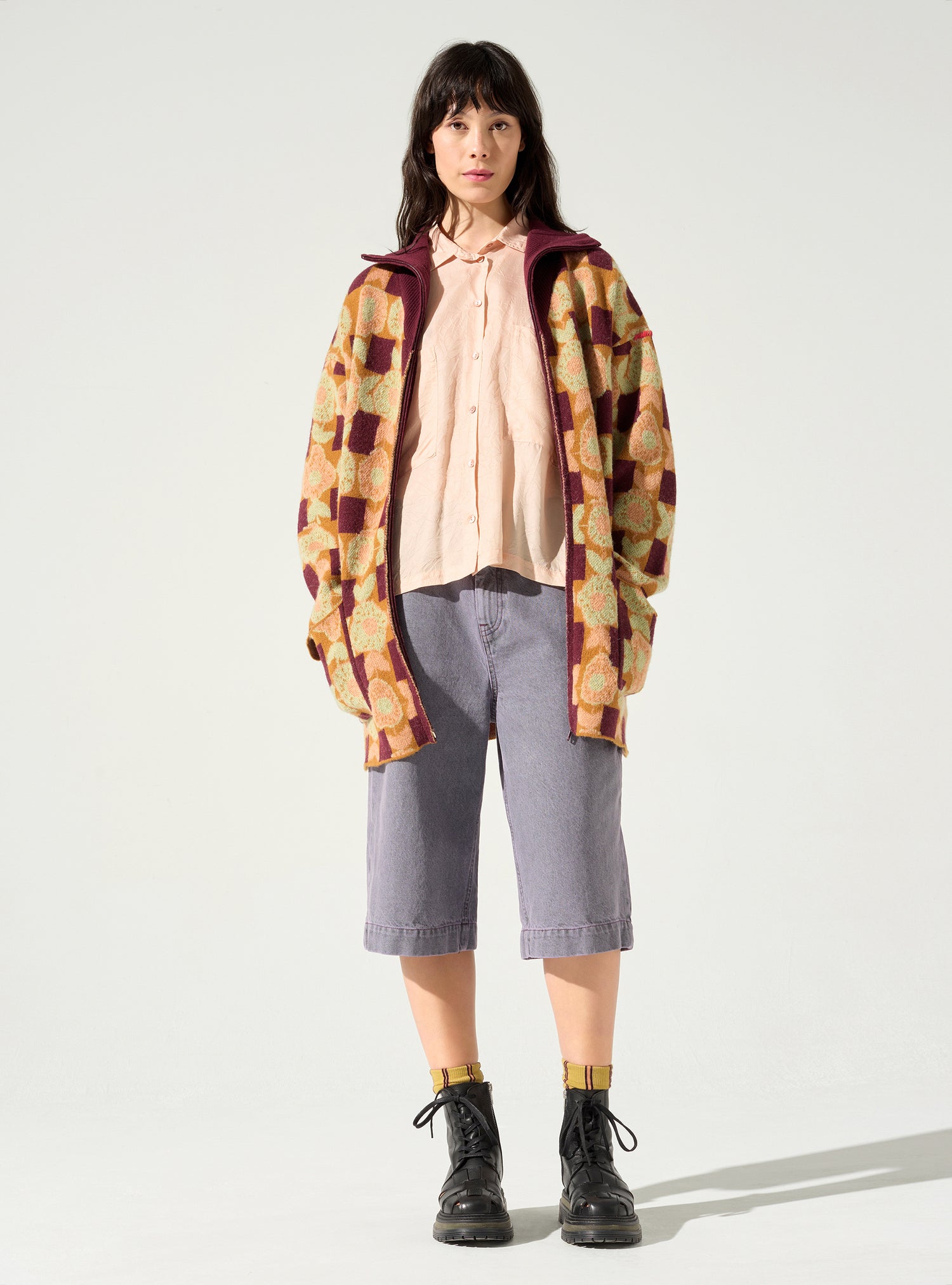 Trucker cardigan