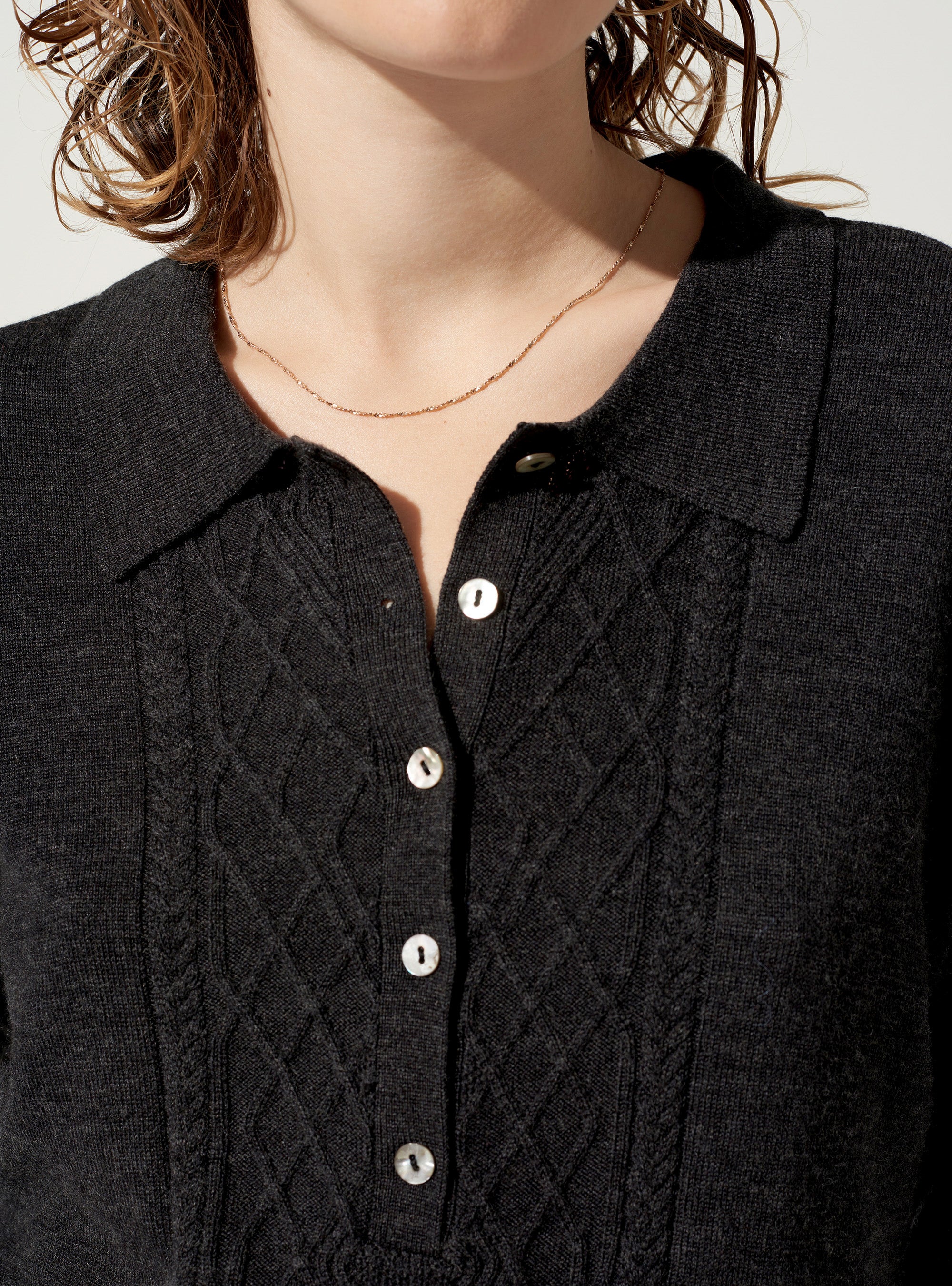 Polo sweater