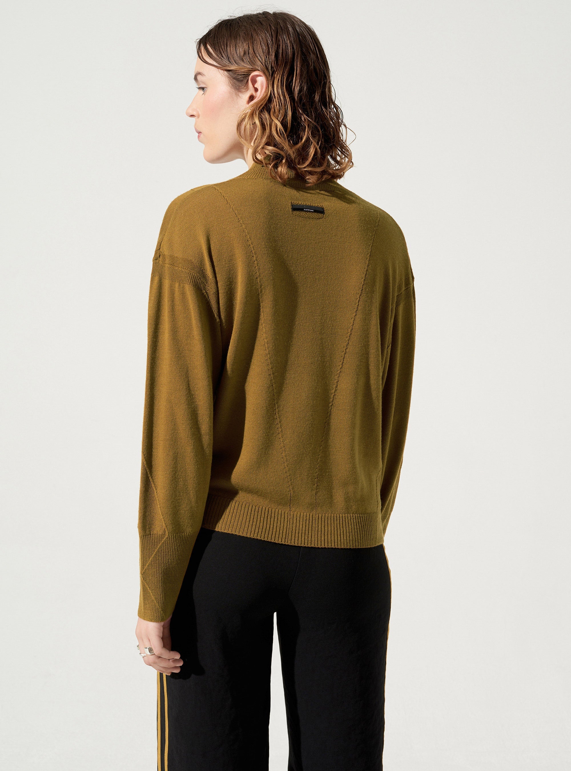 Strickjacke mit Reißverschluss