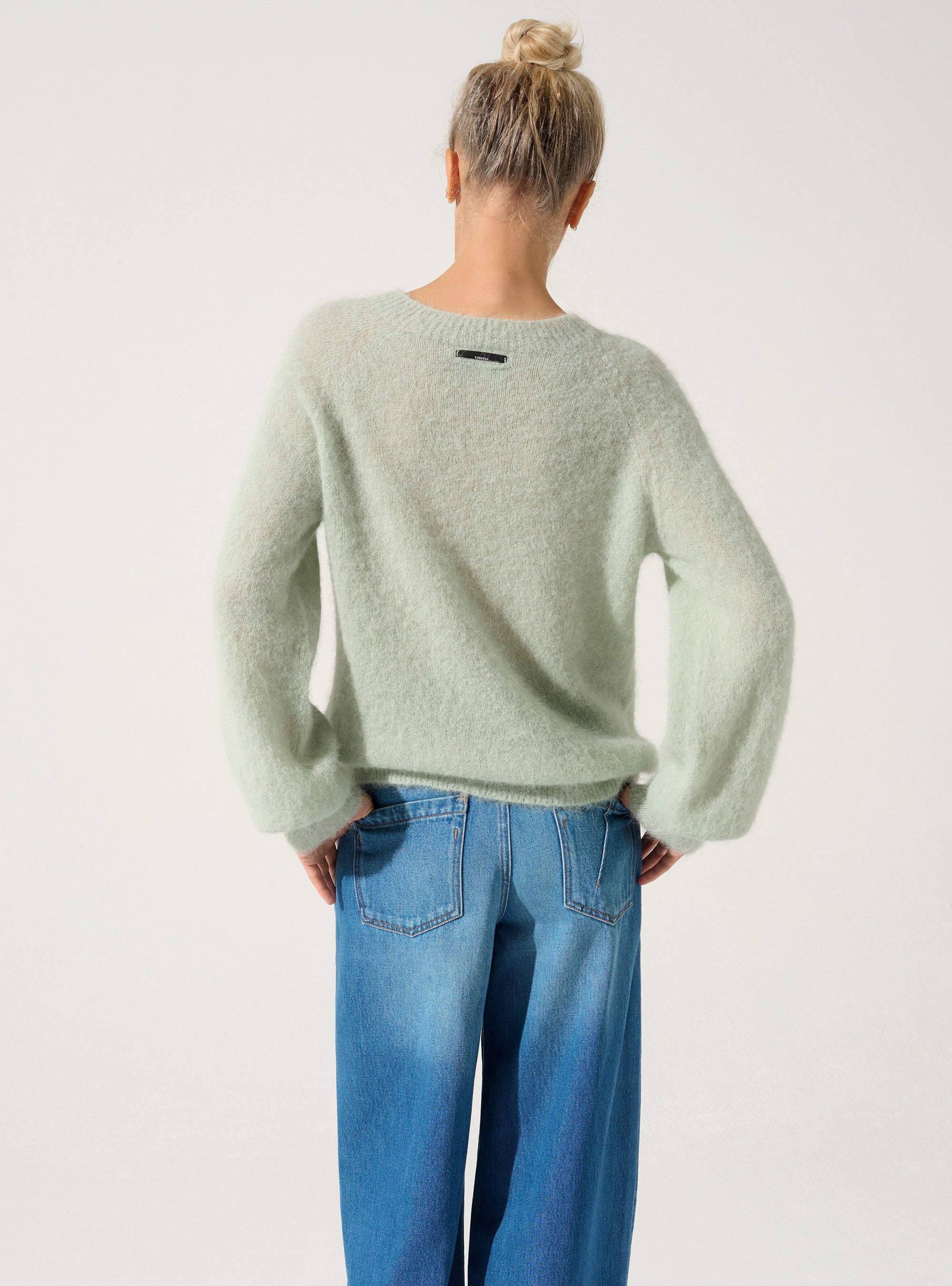 Puffiger Pullover