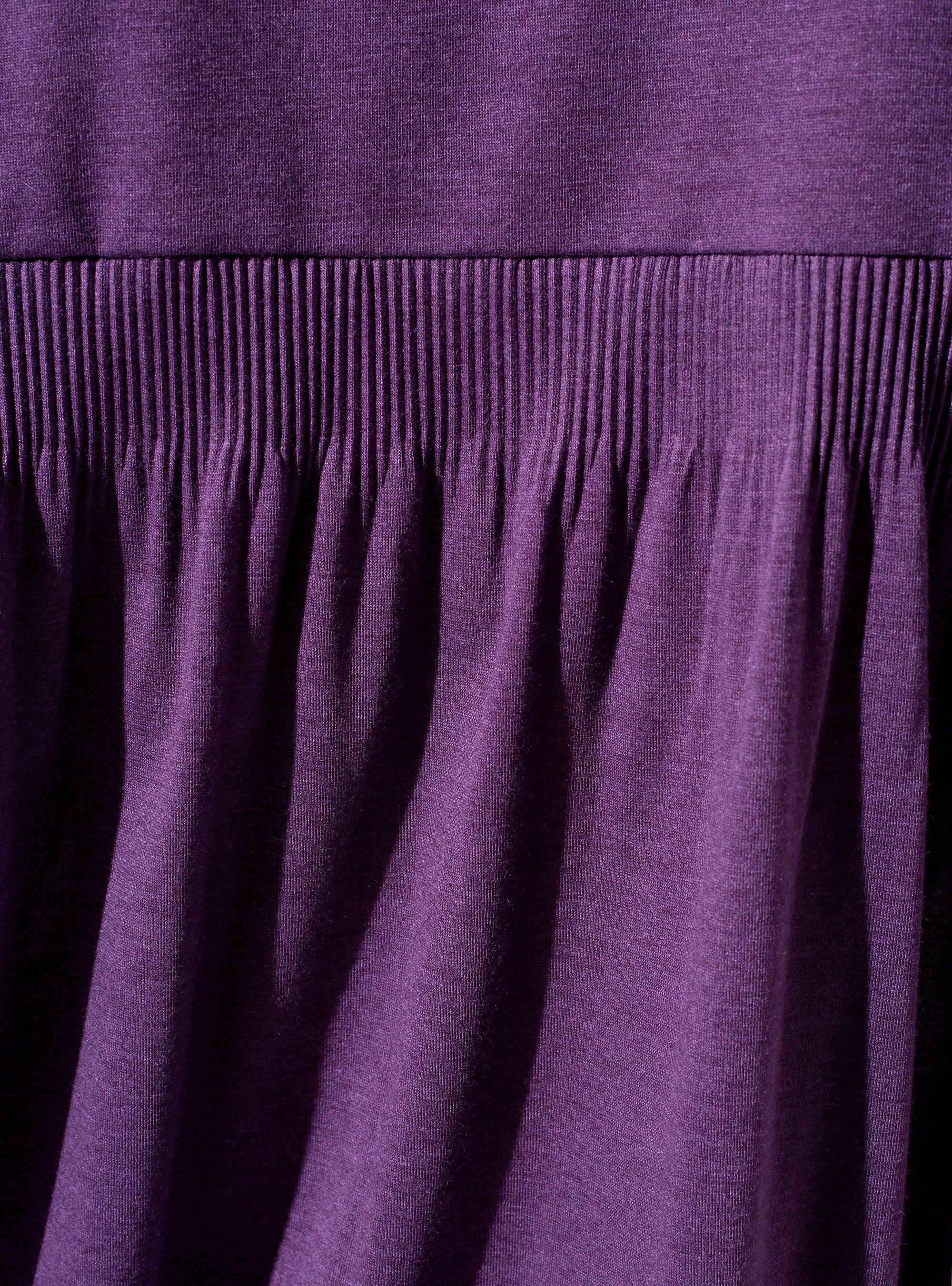Pleated T-shirt