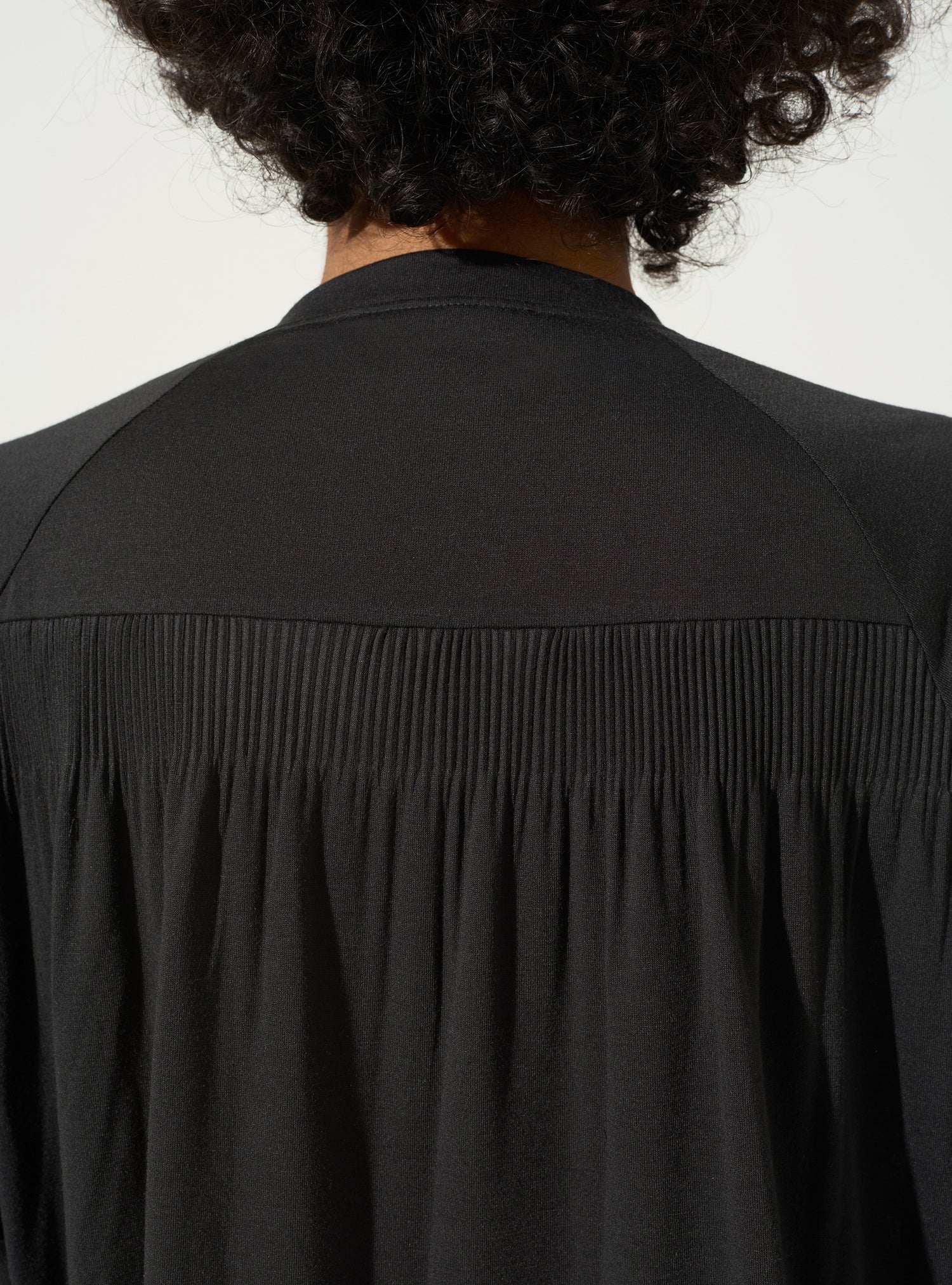 Pleated T-shirt