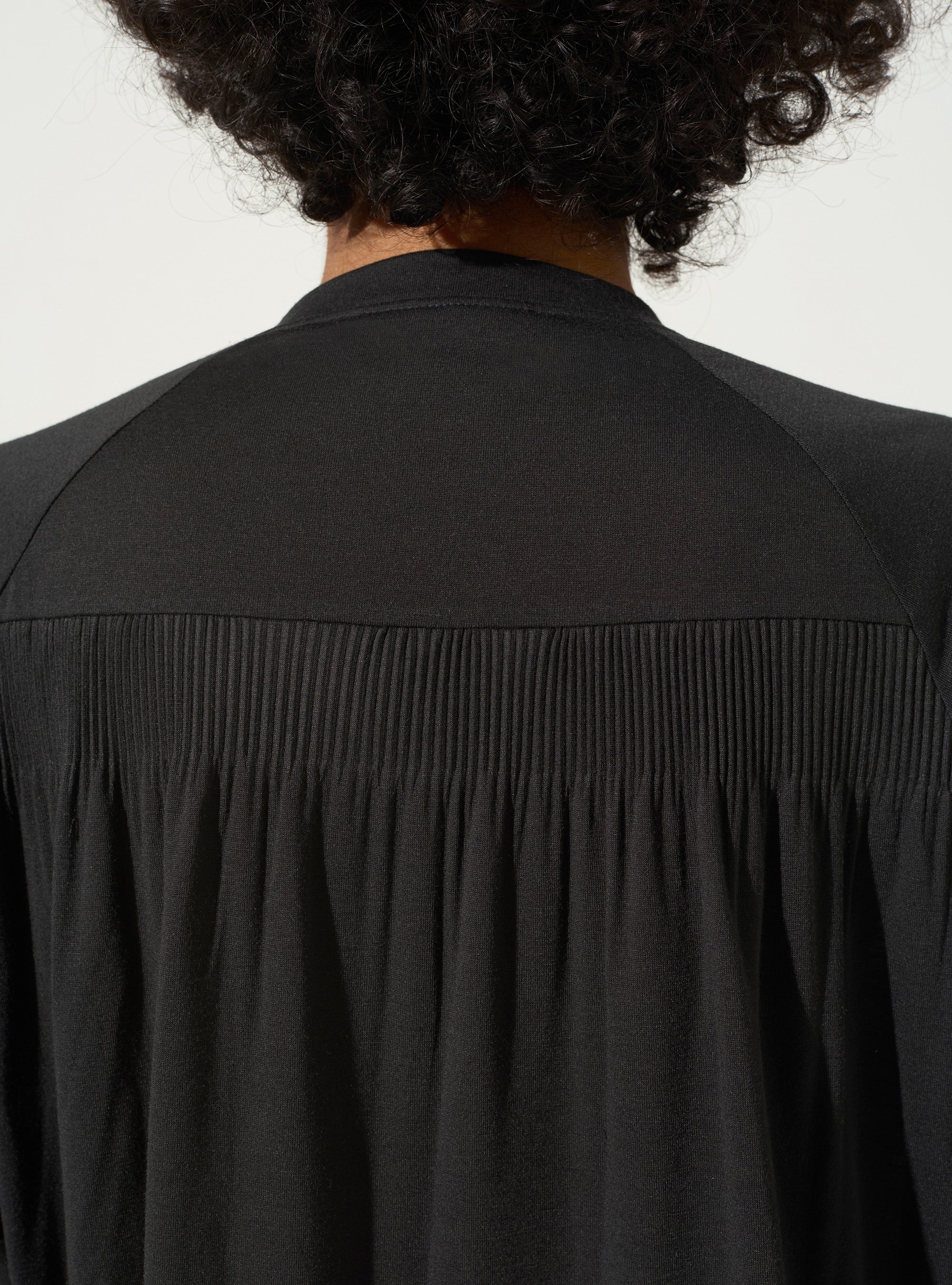 Pleated T-shirt