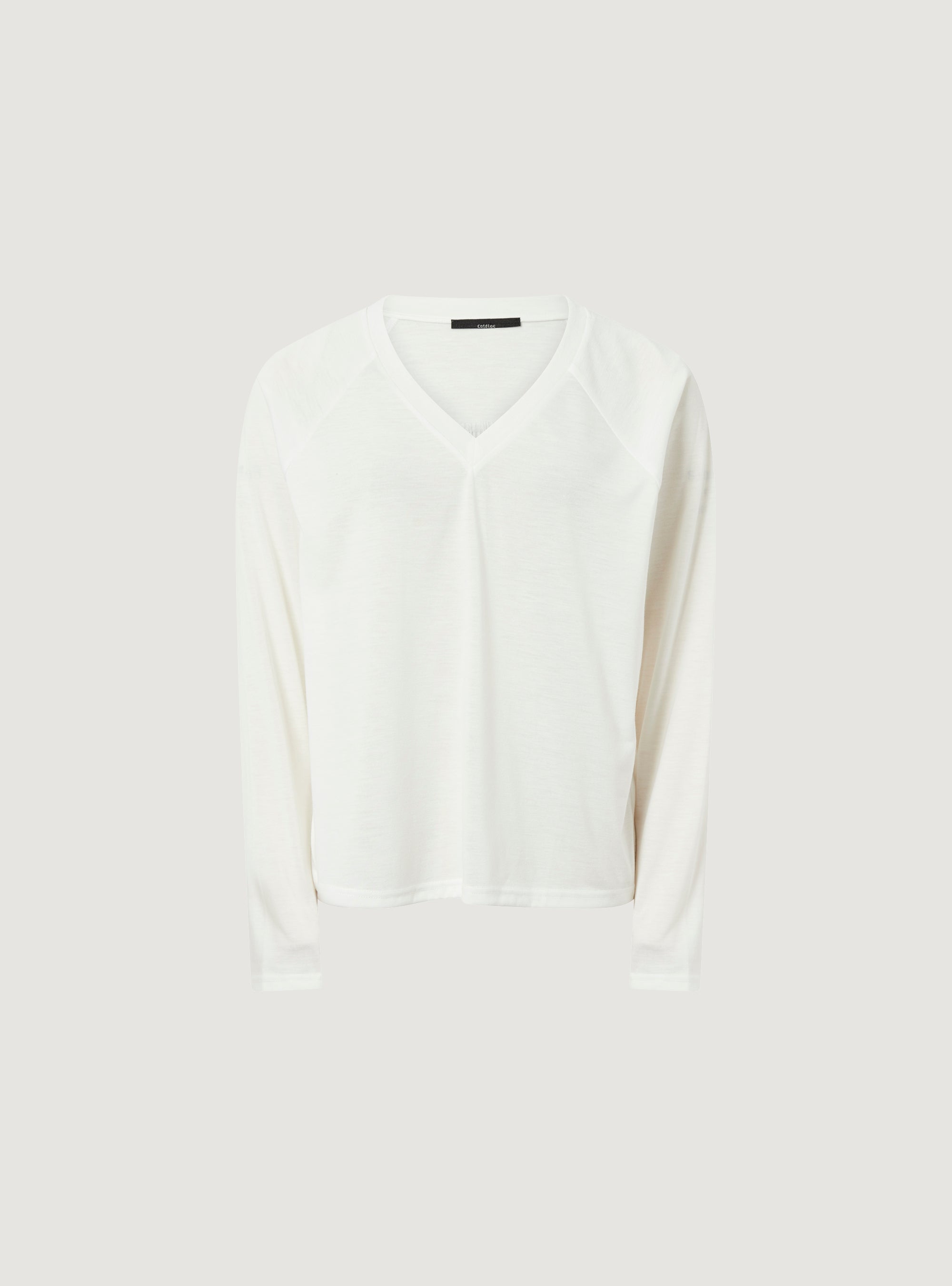Pleated T-shirt