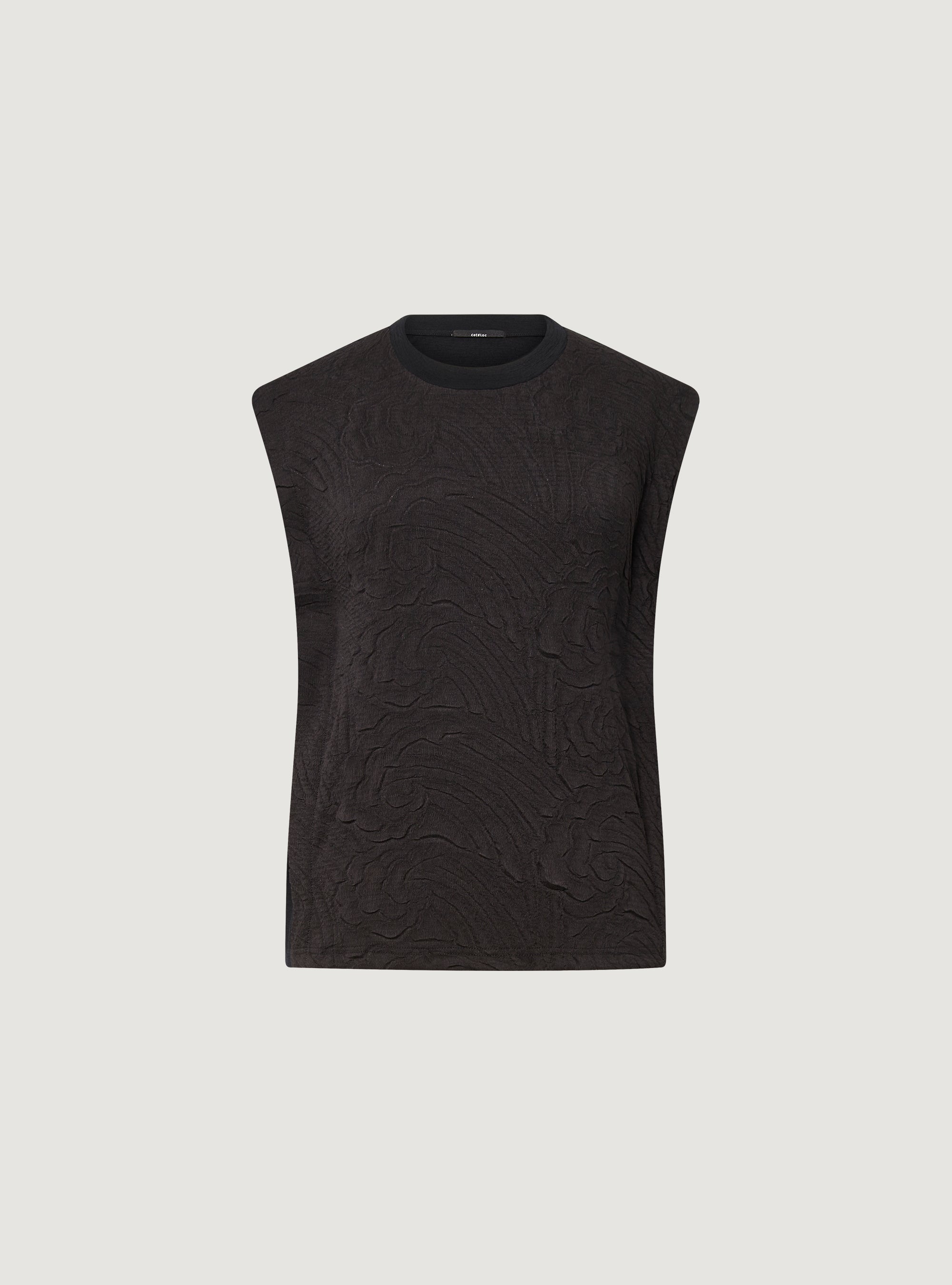 Two-material tank top