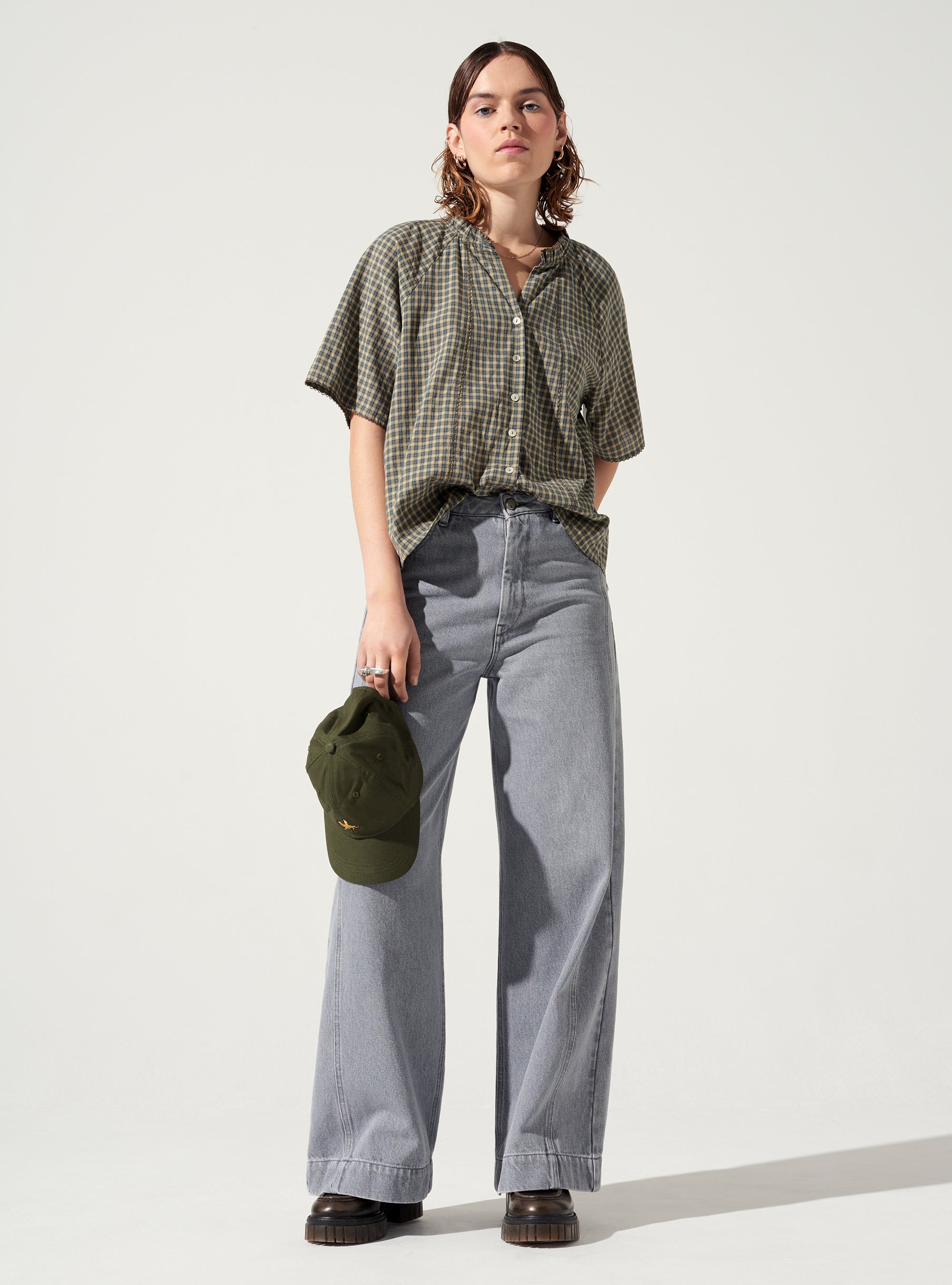 Chemise À Carreaux