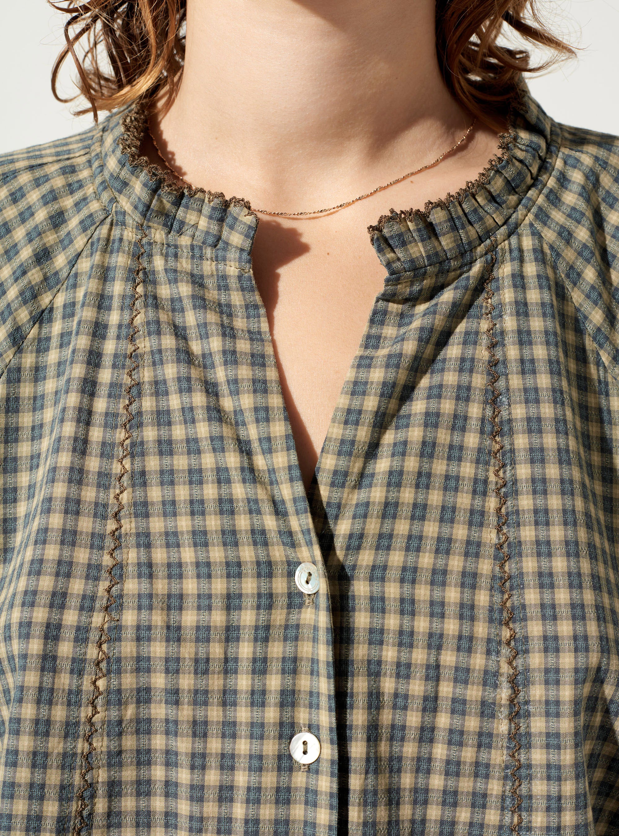Chemise À Carreaux