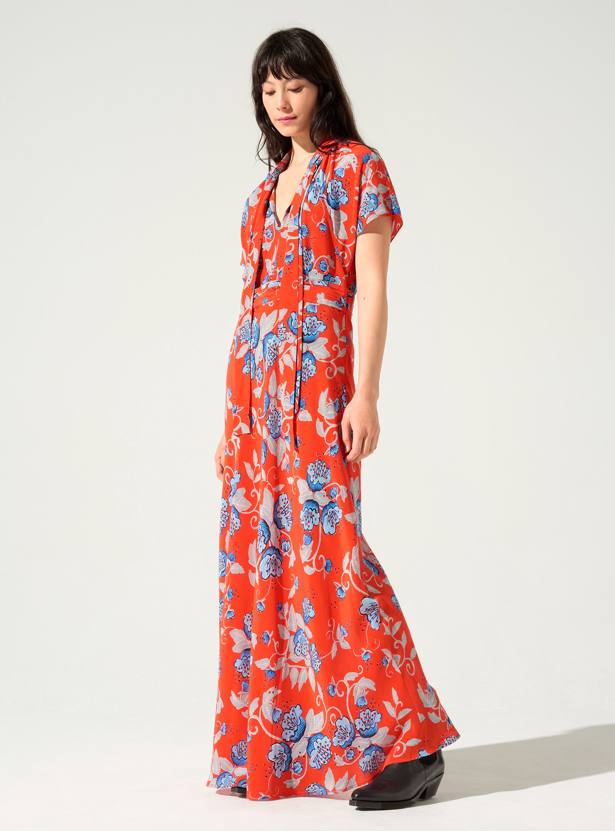 Robe Longue Imprimée