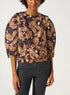 Bluse mit Ballonärmeln
