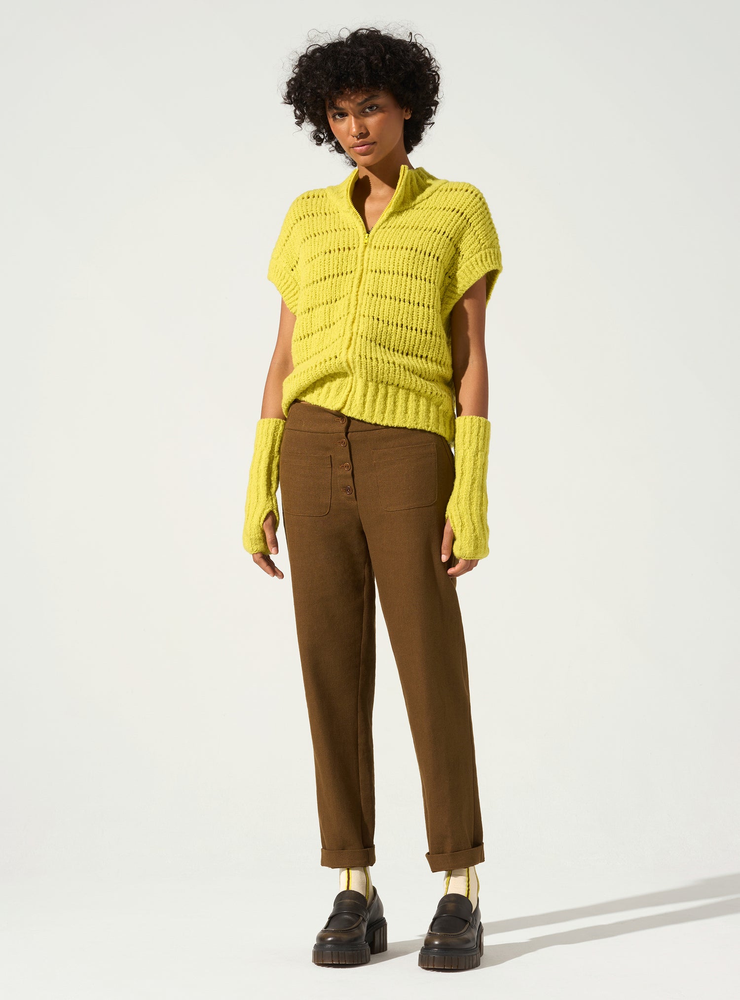 Straight pants