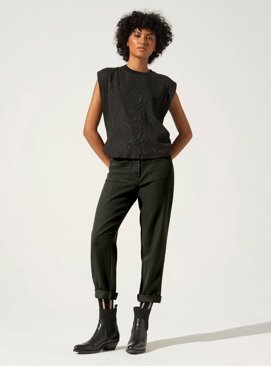 Straight pants