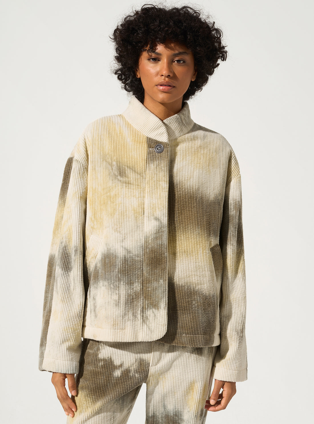 Veste Col Montant