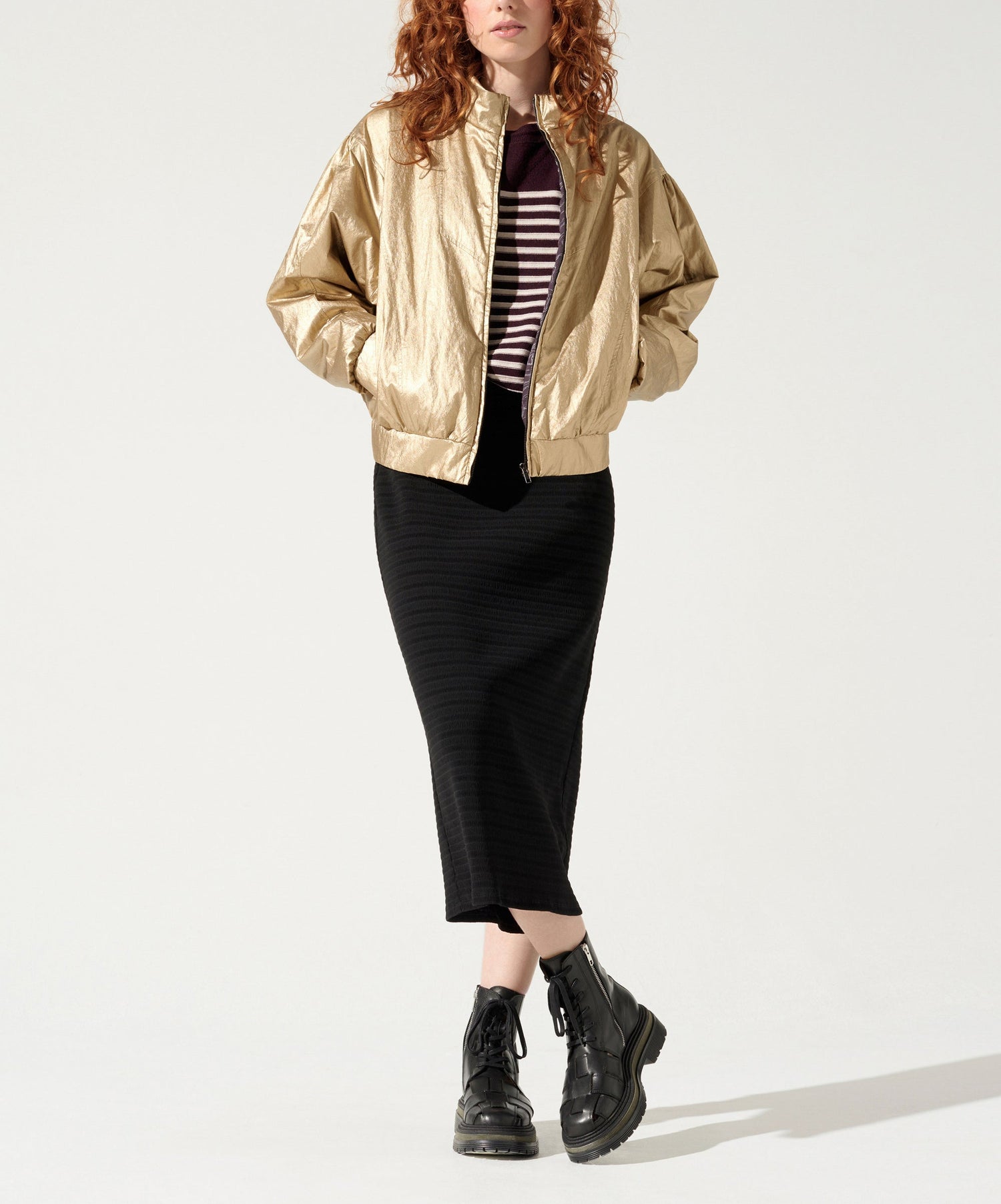 Jacke mit Reißverschluss