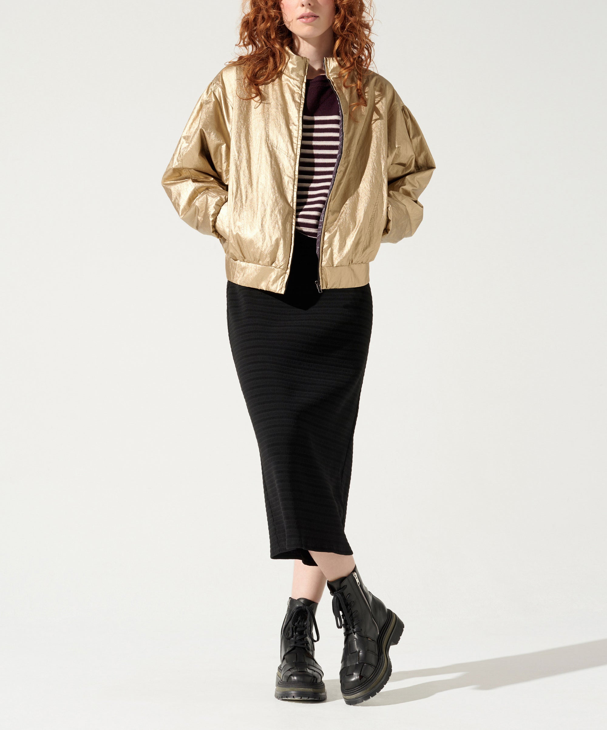 Jacke mit Reißverschluss