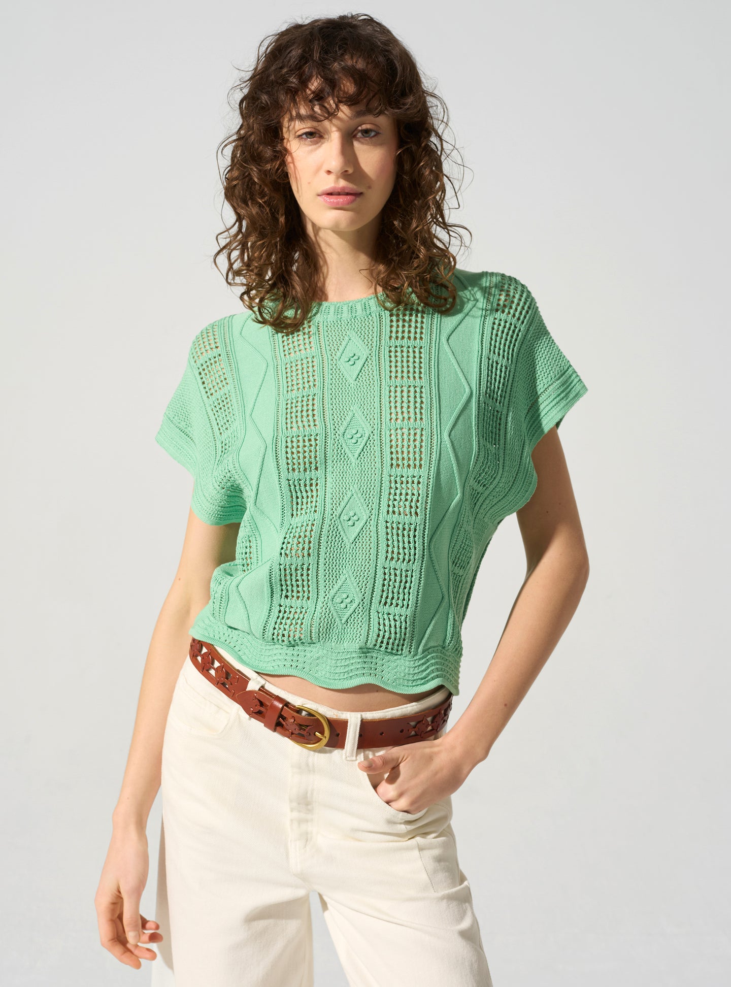 acoté Pull manches courtes