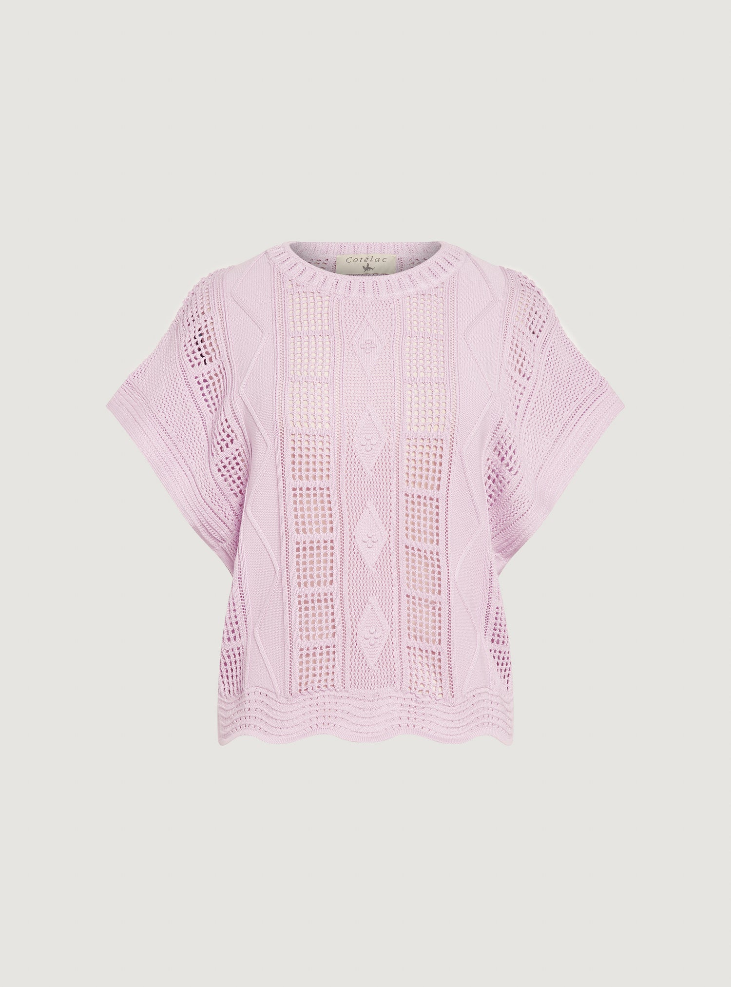 Pull manches courtes