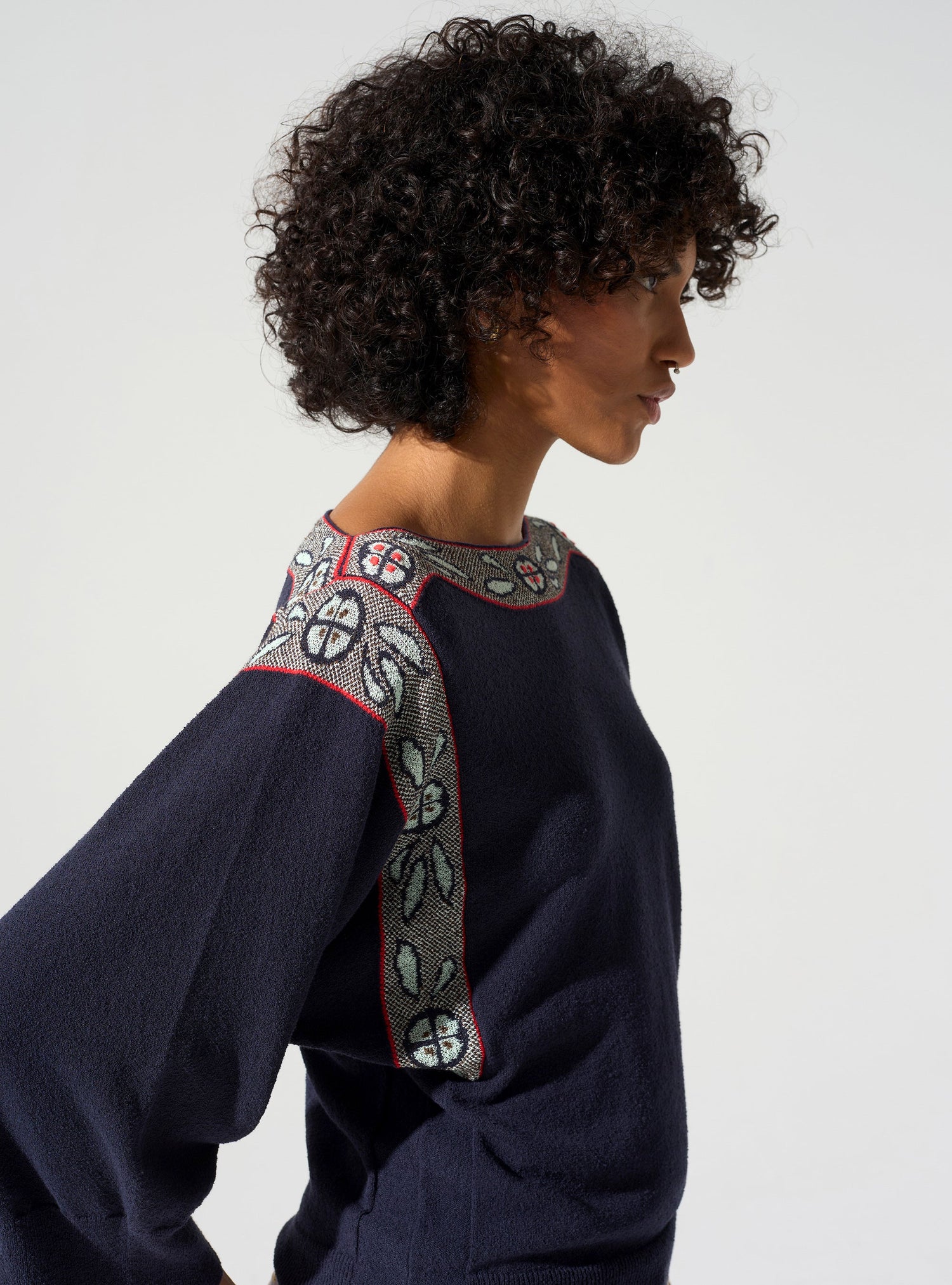 Pullover mit 3/4-Ärmeln