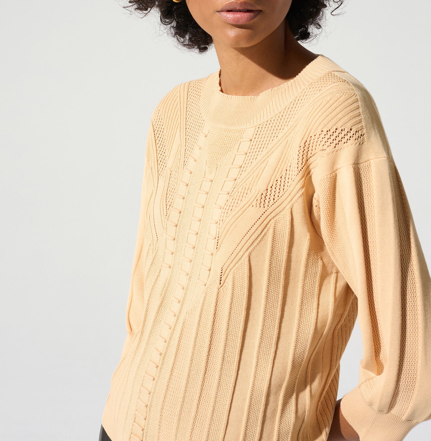 3/4 sleeve sweater