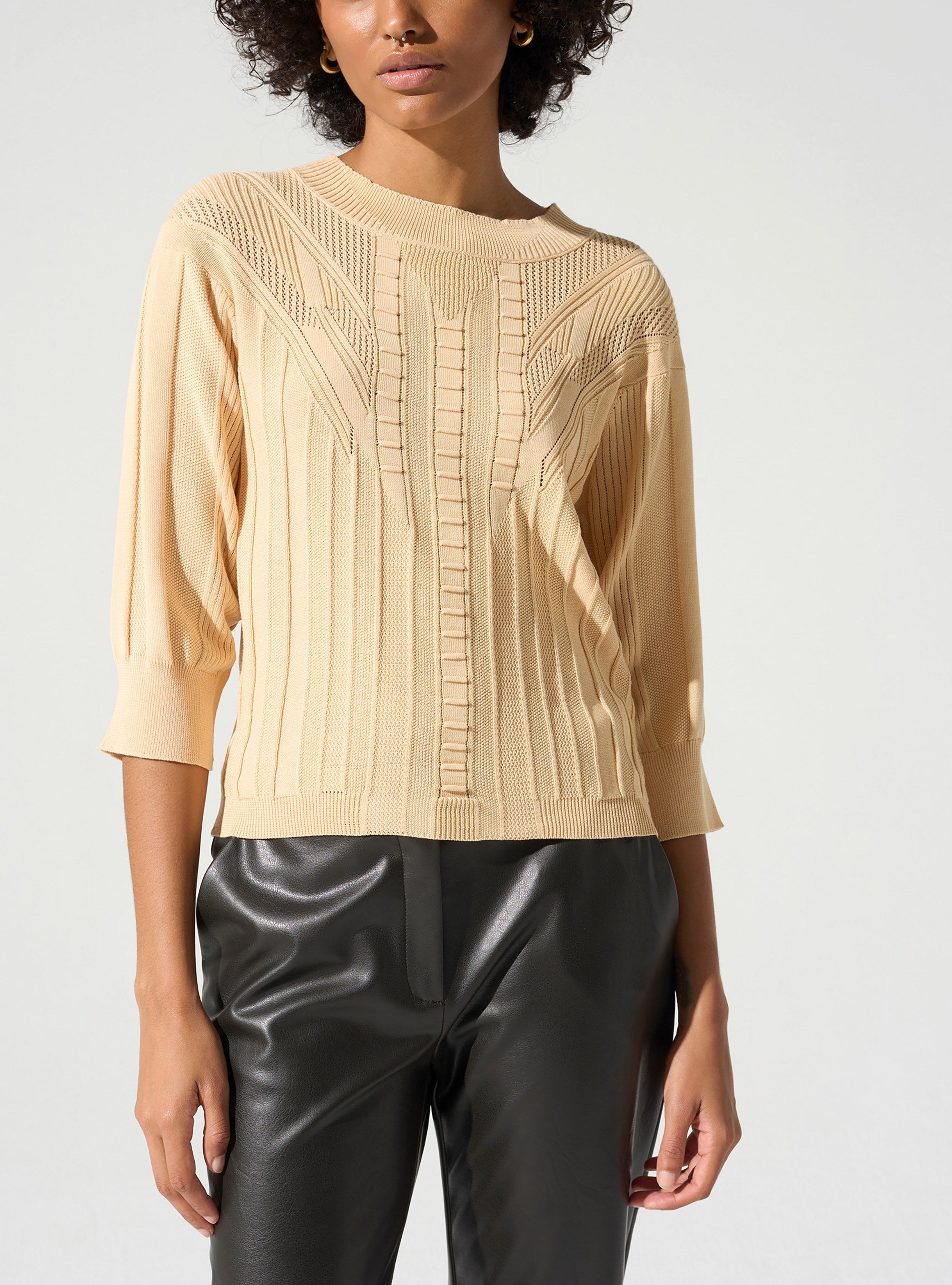 Pull manches 3/4 Cotélac 