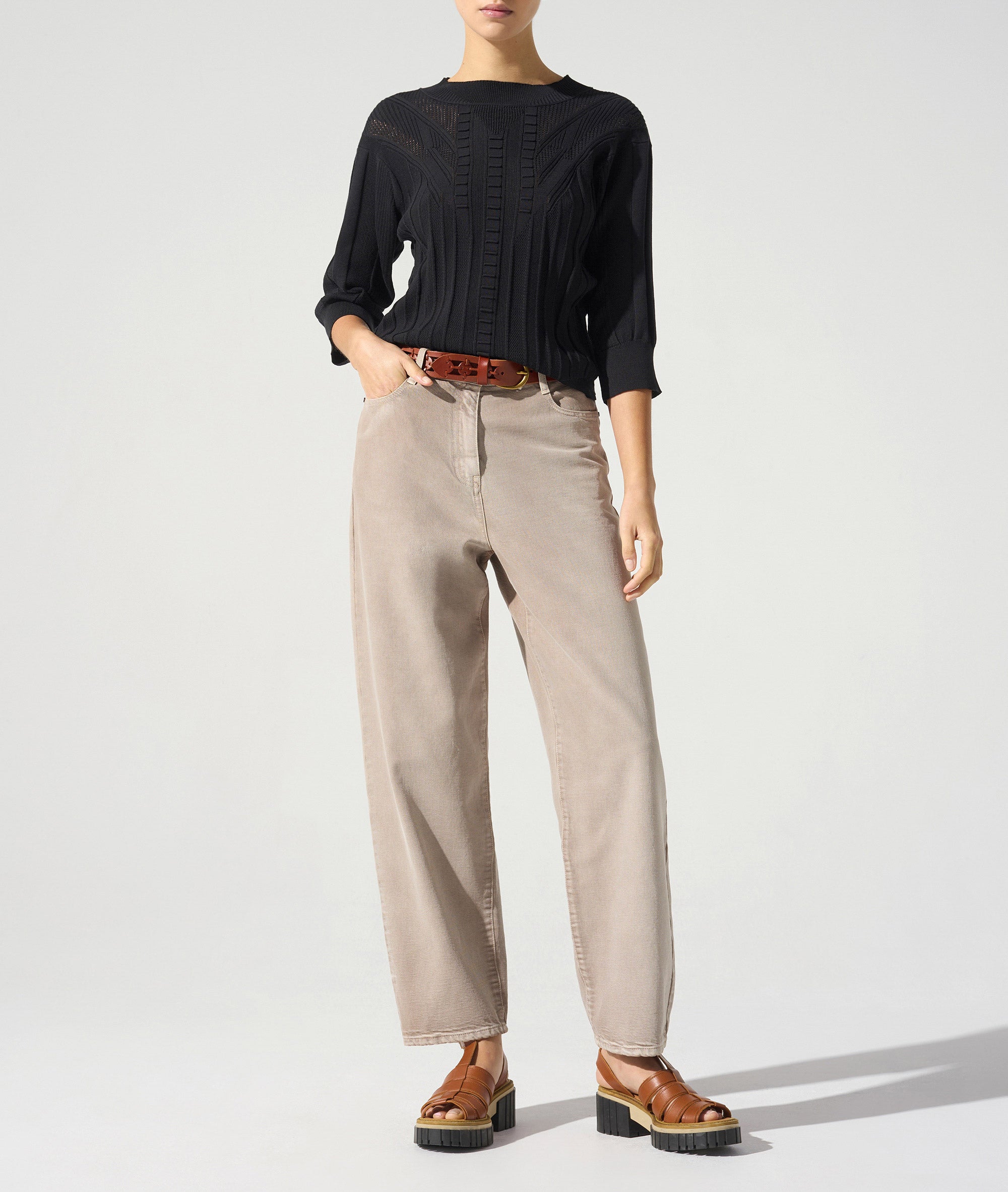 Pull manches 3/4 Cotélac 