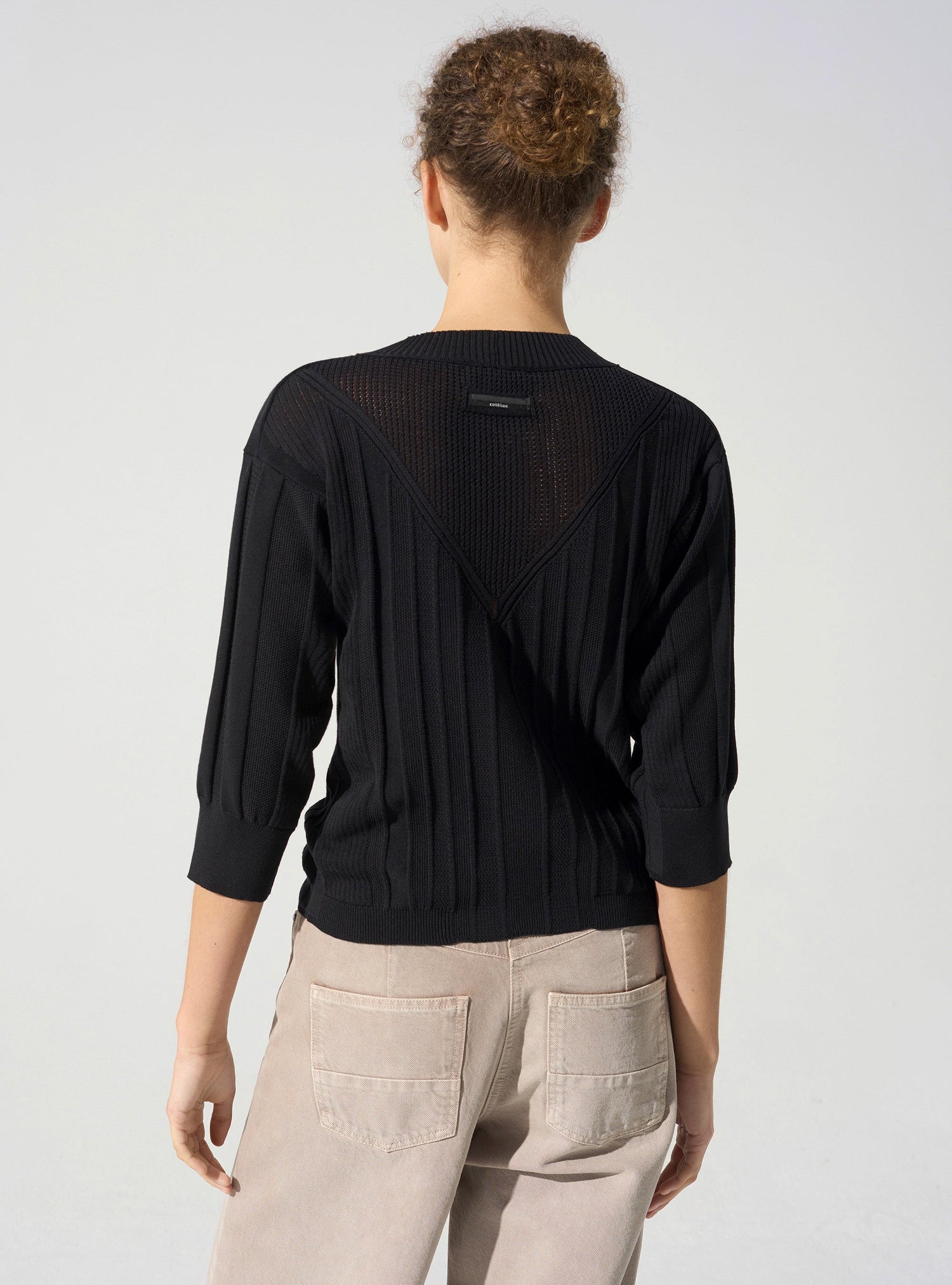 Pullover mit 3/4-Ärmeln