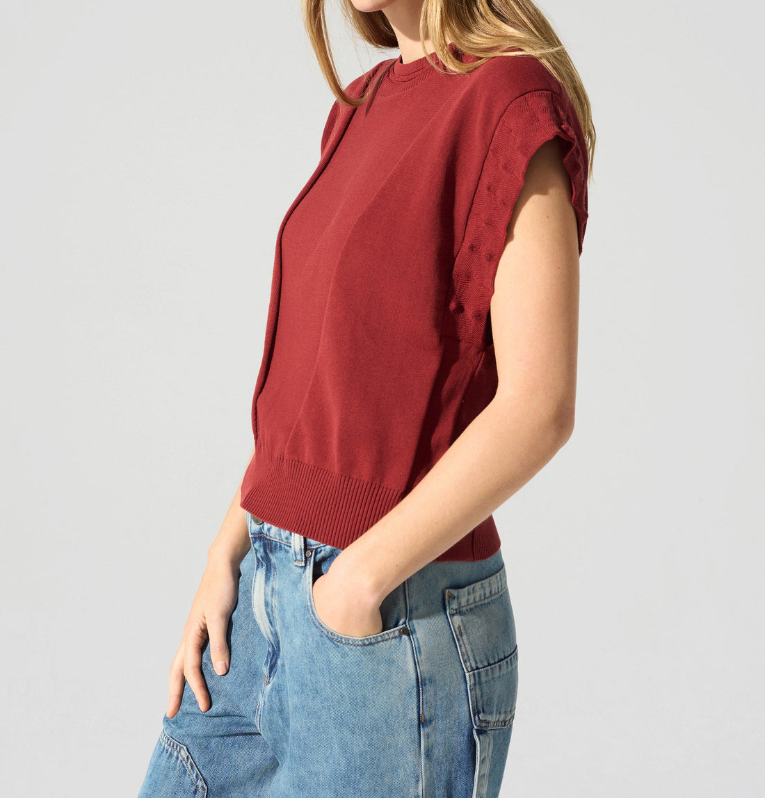 Pull manches courtes Cotélac 