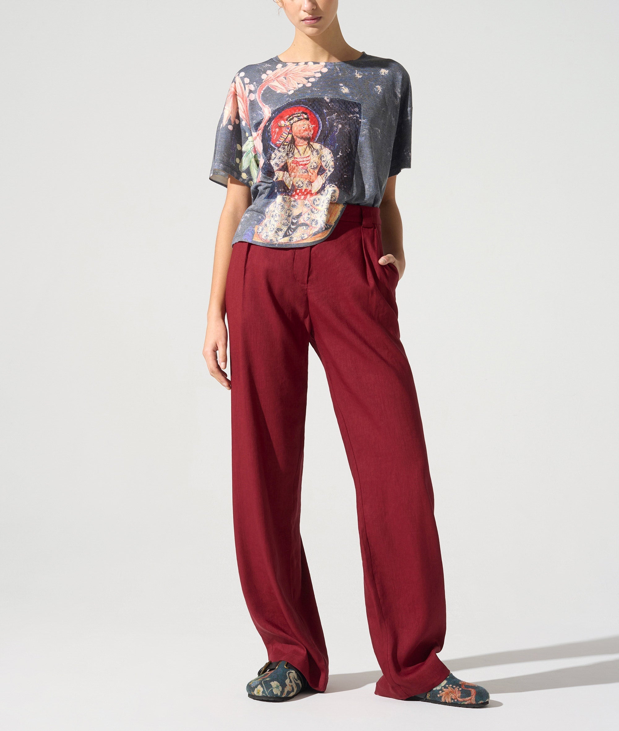 T-shirt à motif Cotélac 