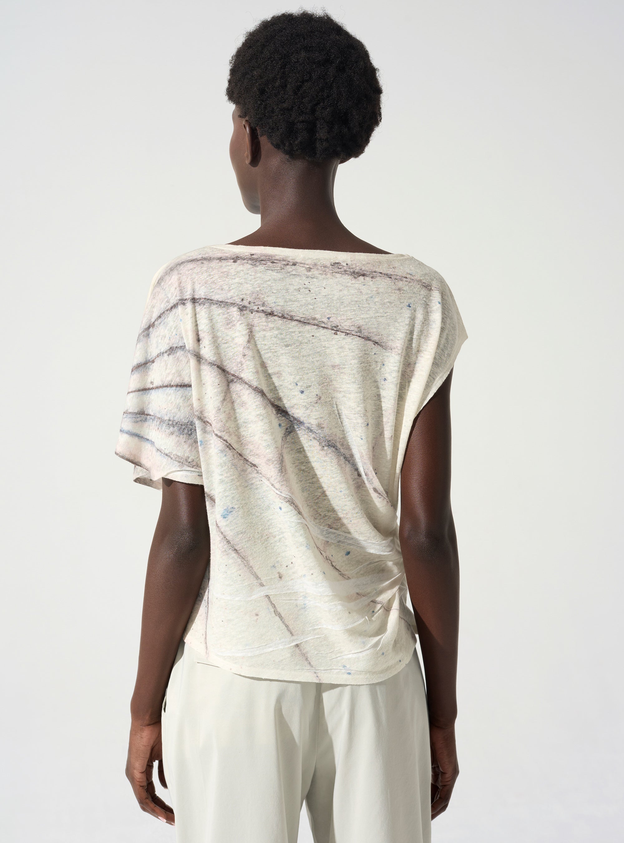 T-shirt asymétrique Cotélac 