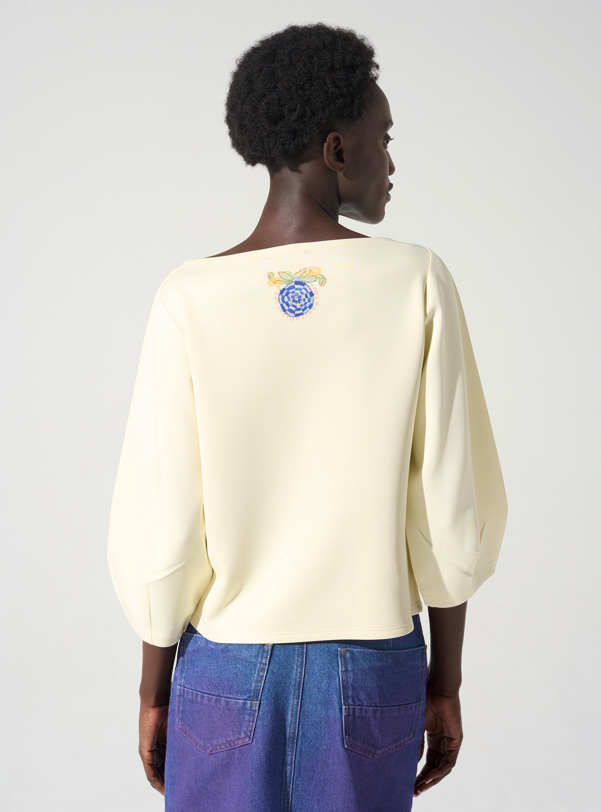Sweat manches bouffantes Cotélac 