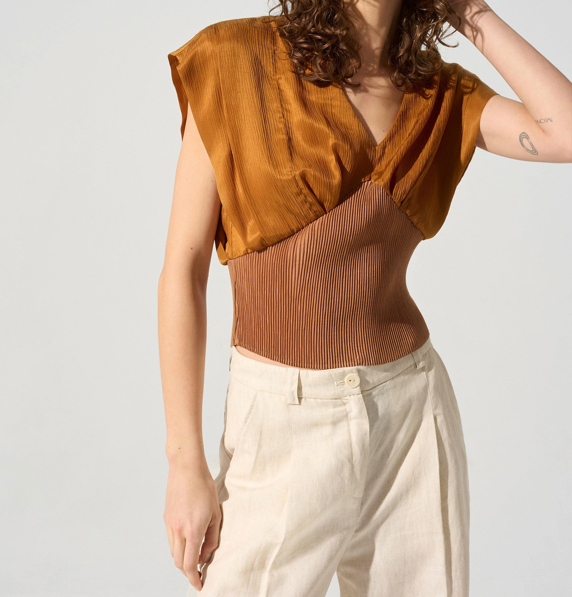 Top encolure V Cotélac 