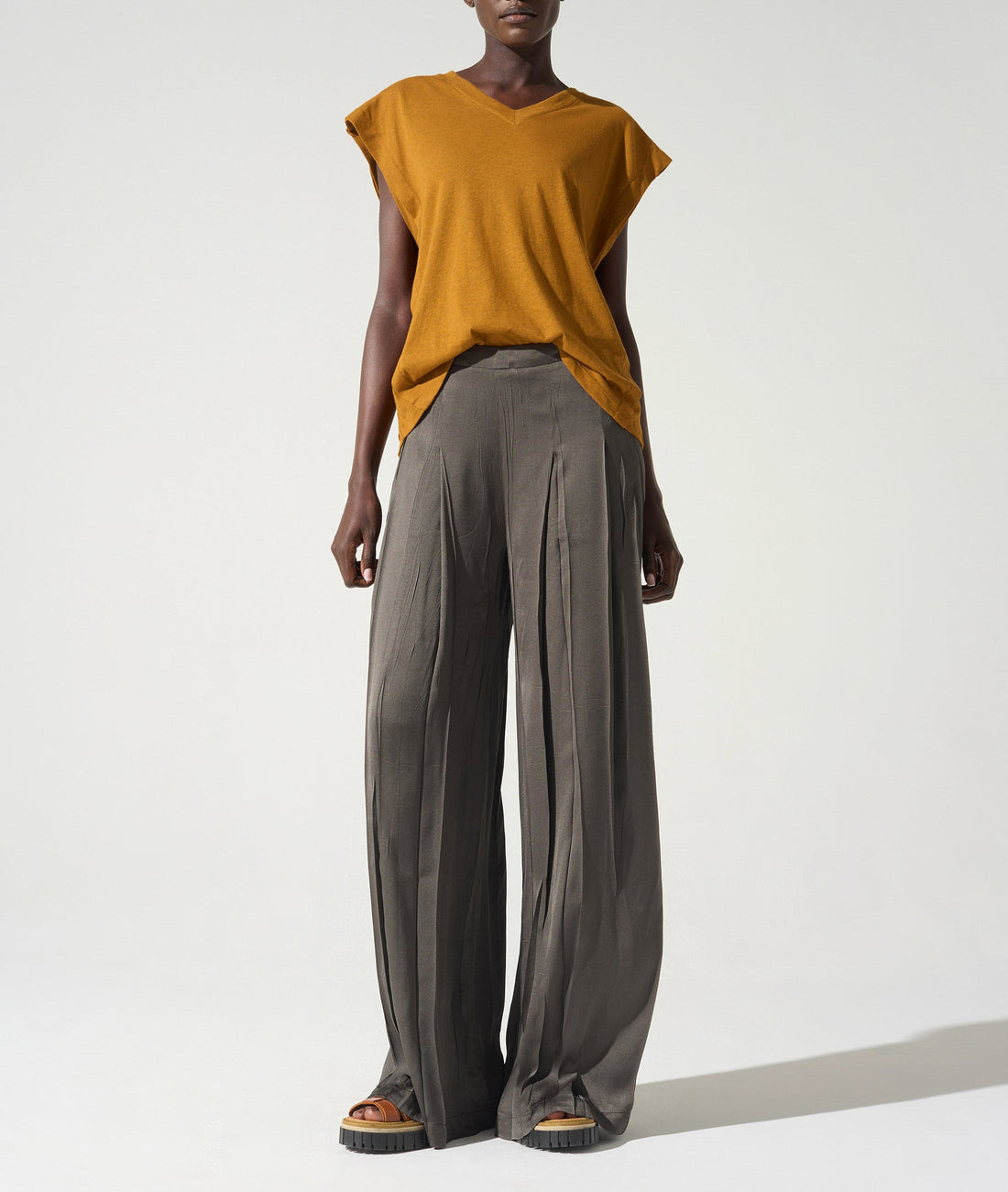 Pantalon large fluide Cotélac 