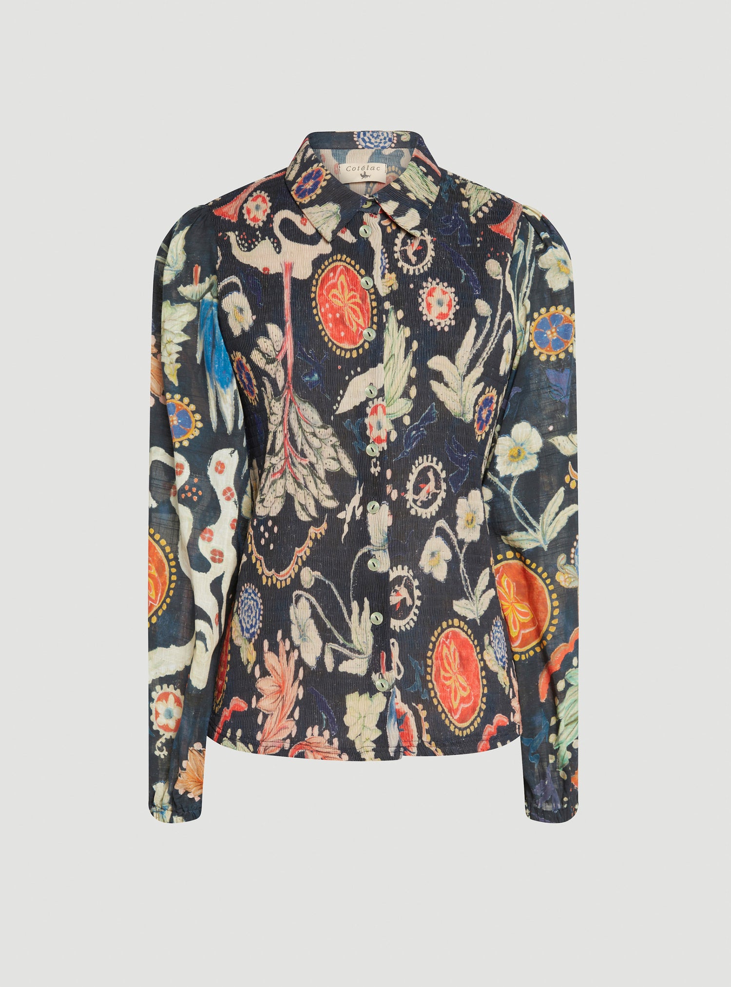 Chemise manches longues bouffantes