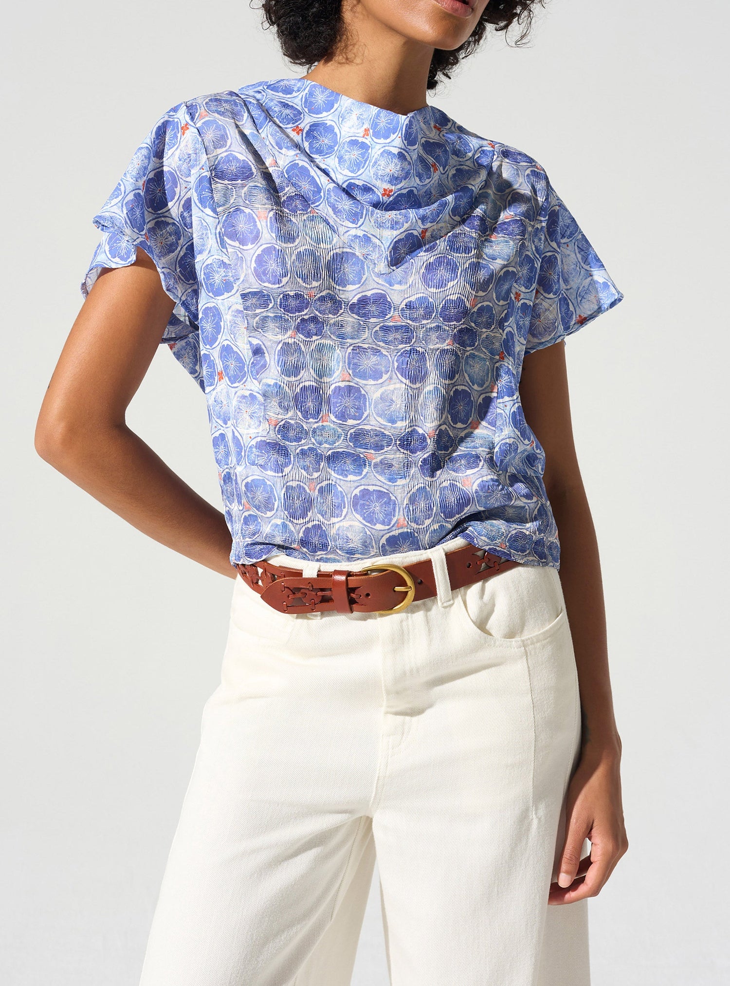 Blouse manches courtes Cotélac 