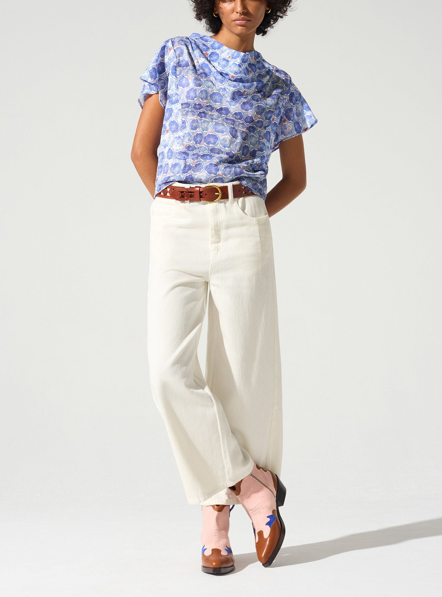 Blouse manches courtes Cotélac 