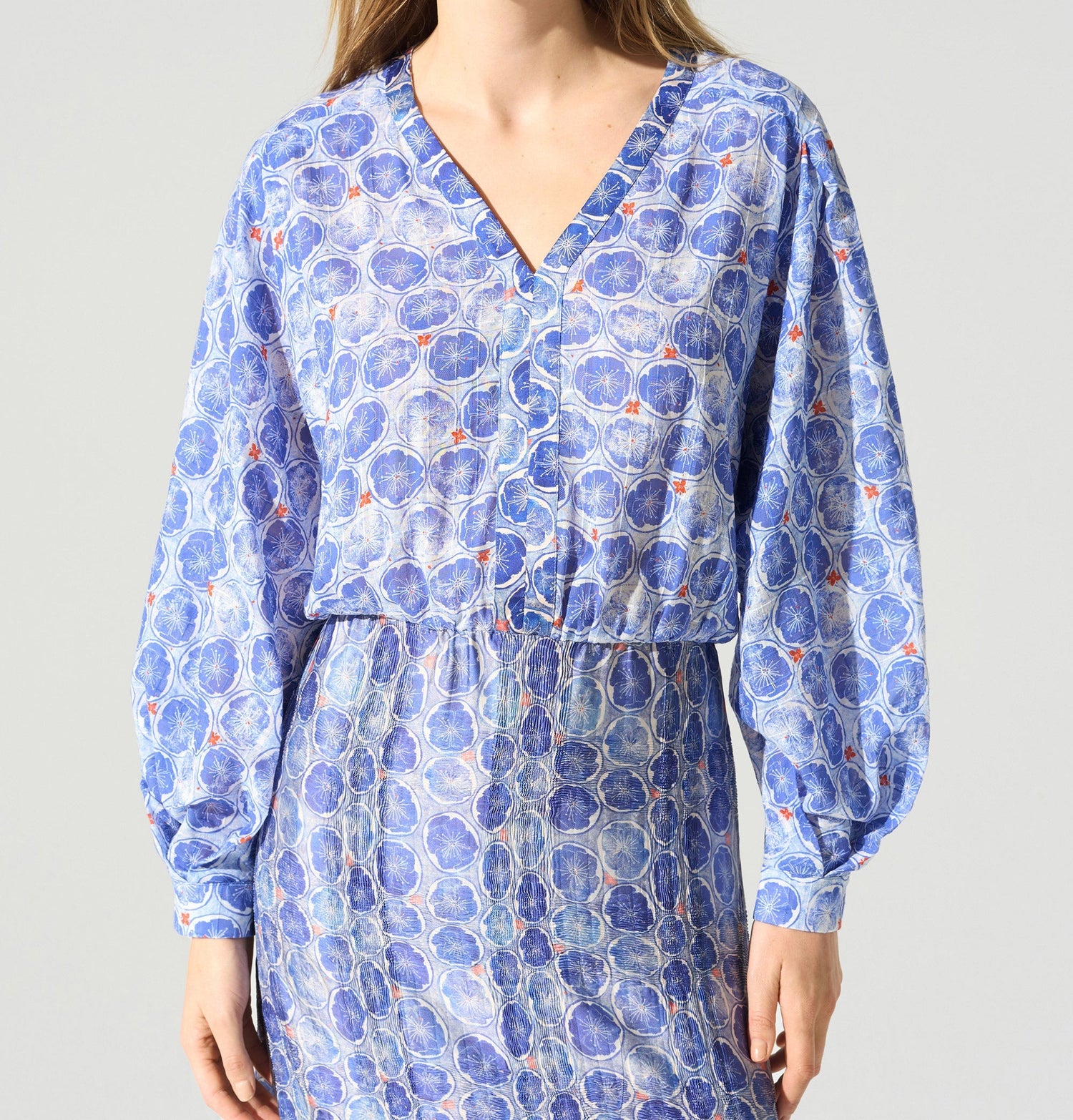 Robe longue fluide Cotélac 