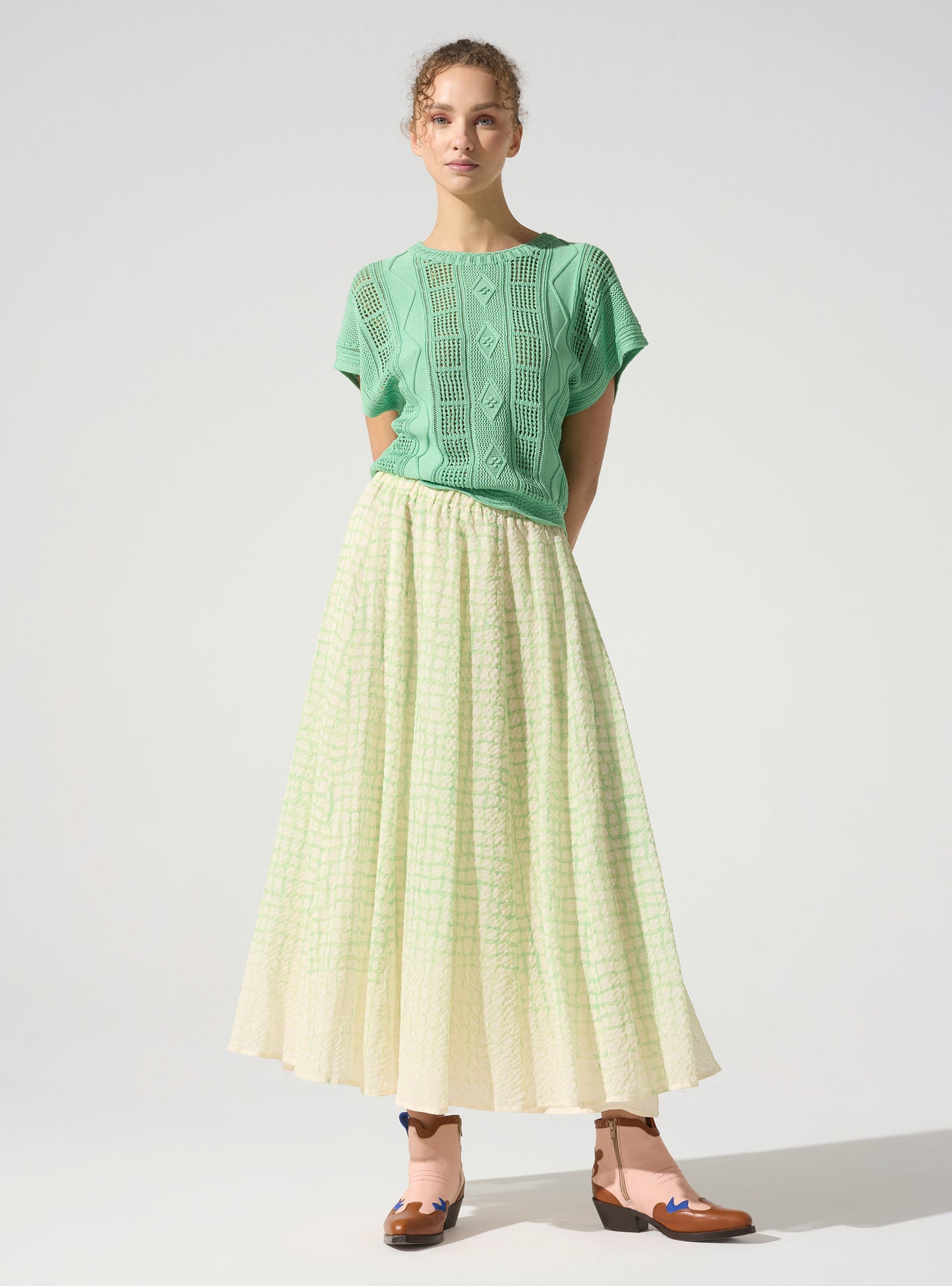 acoté Jupe longue évasée