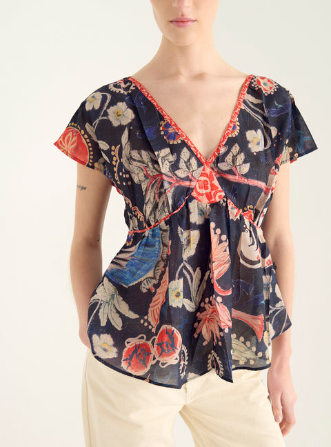 Blouse fluide