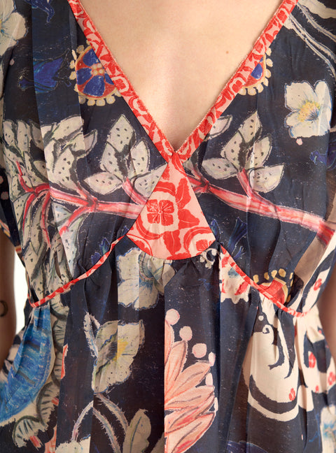 Blouse fluide