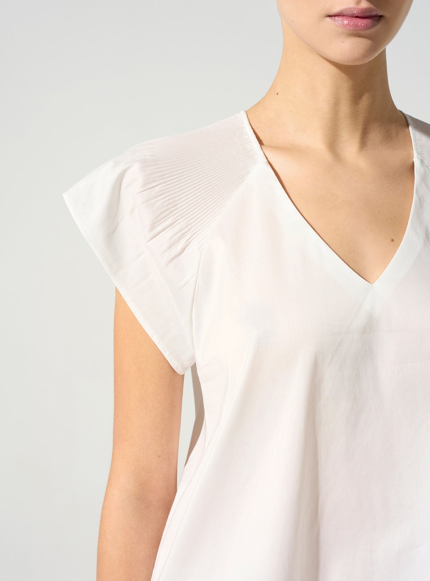Blouse plissée cristal Cotélac 