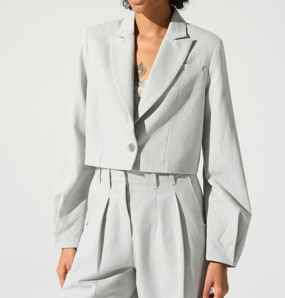 Veste tailleur courte Cotélac 