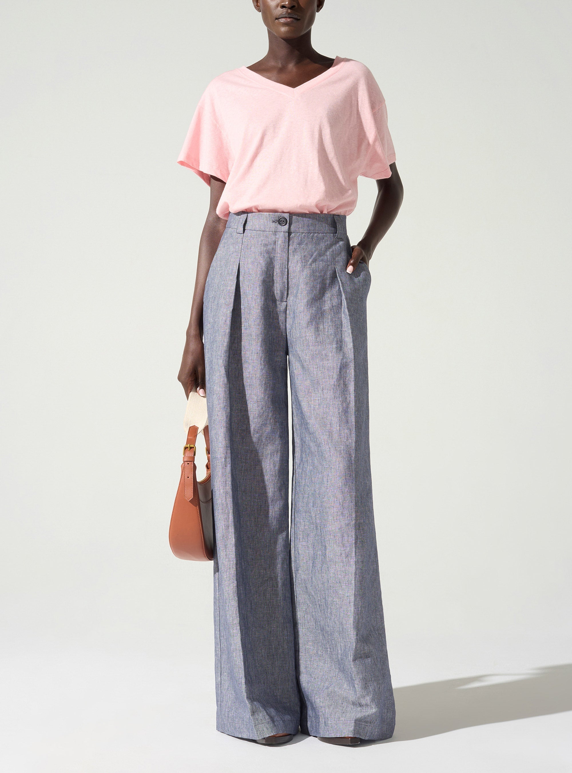 Pantalon large Cotélac 