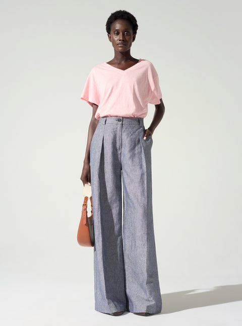Pantalon large