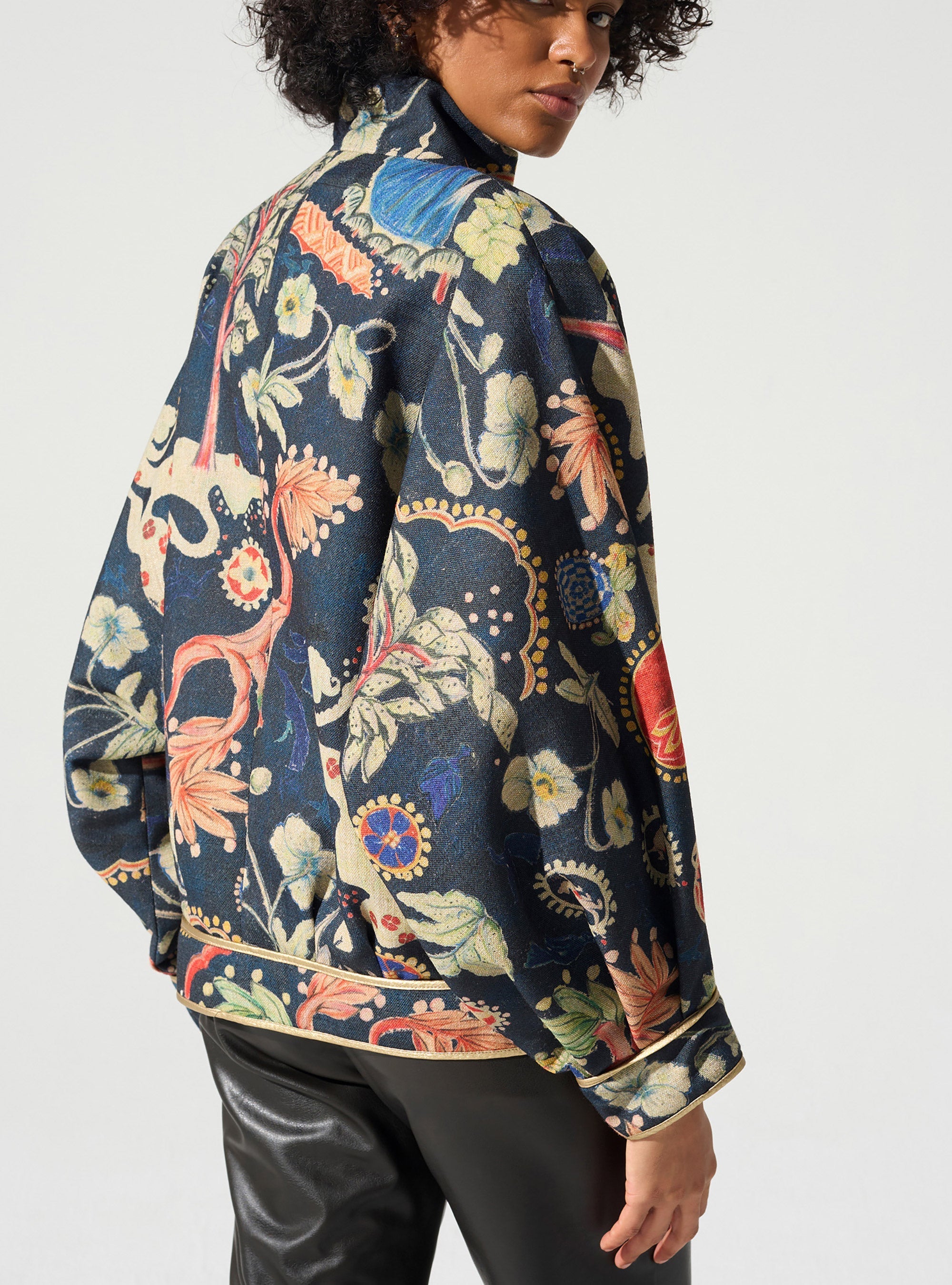 Blouson oversize col montant Cotélac 
