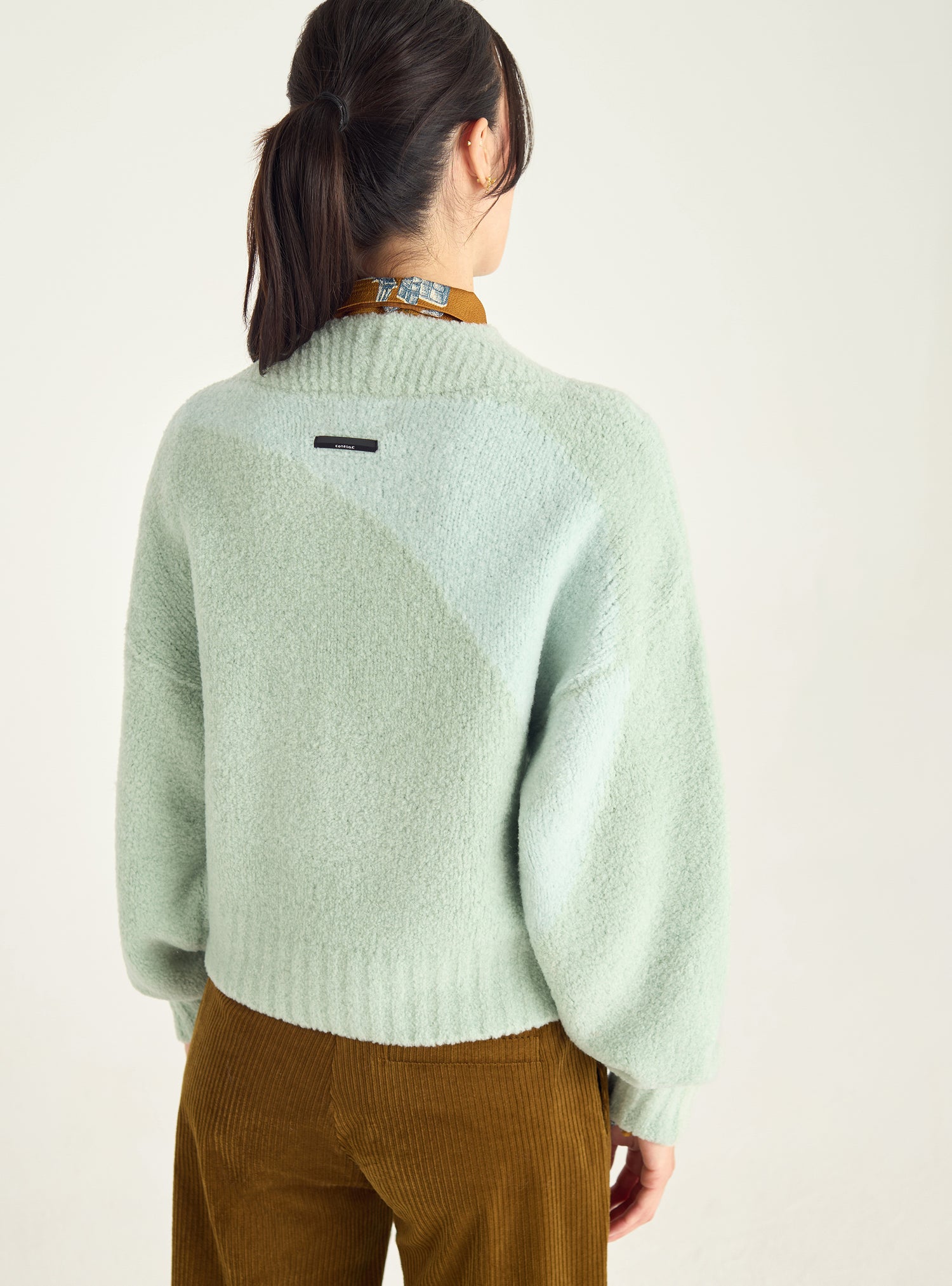 Cardigan zippé